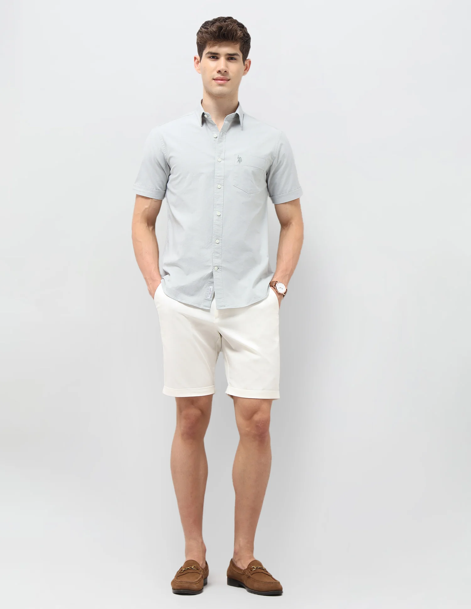 Tailored Fit Oxford Shirt - Image 3