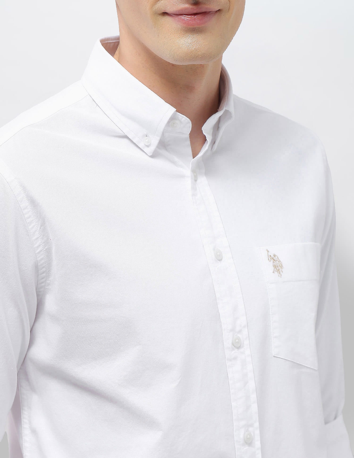 Tailored Fit Oxford Shirt - Image 7