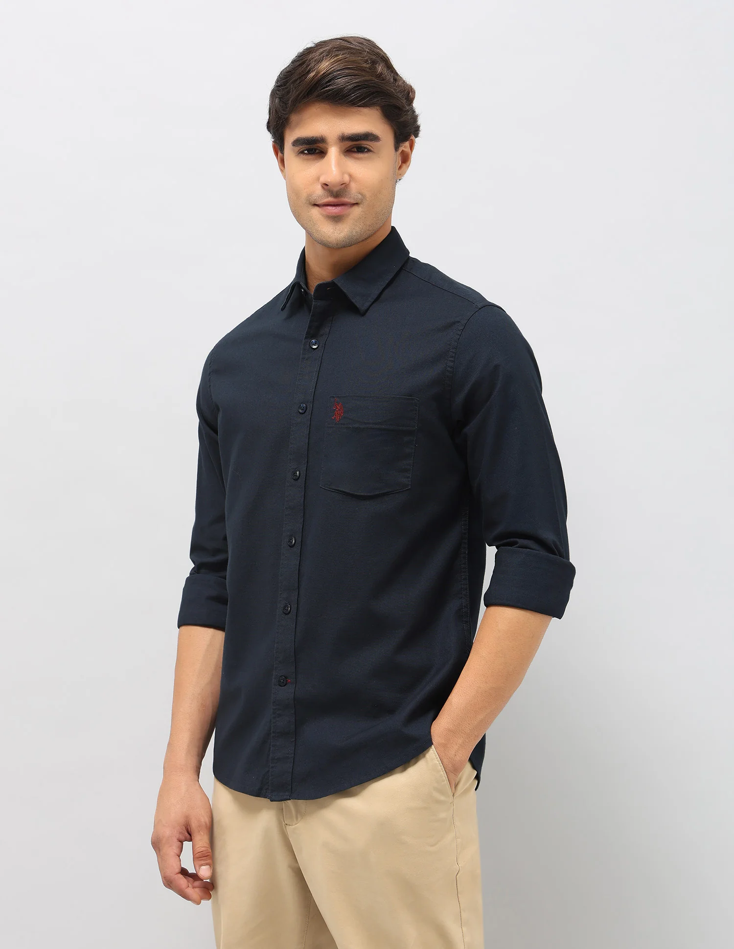 Tailored Fit Oxford Shirt - Image 4