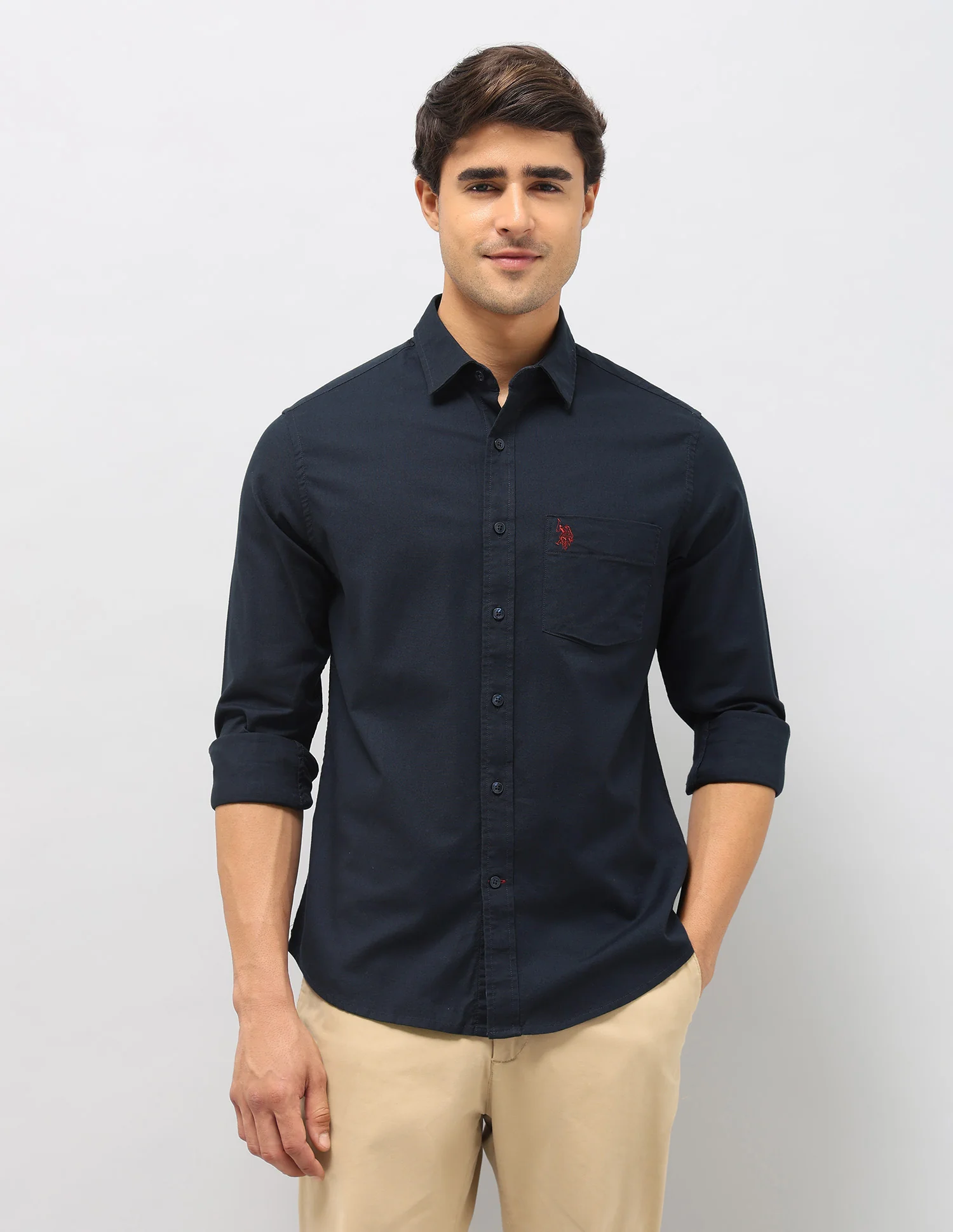 Tailored Fit Oxford Shirt - Image 6