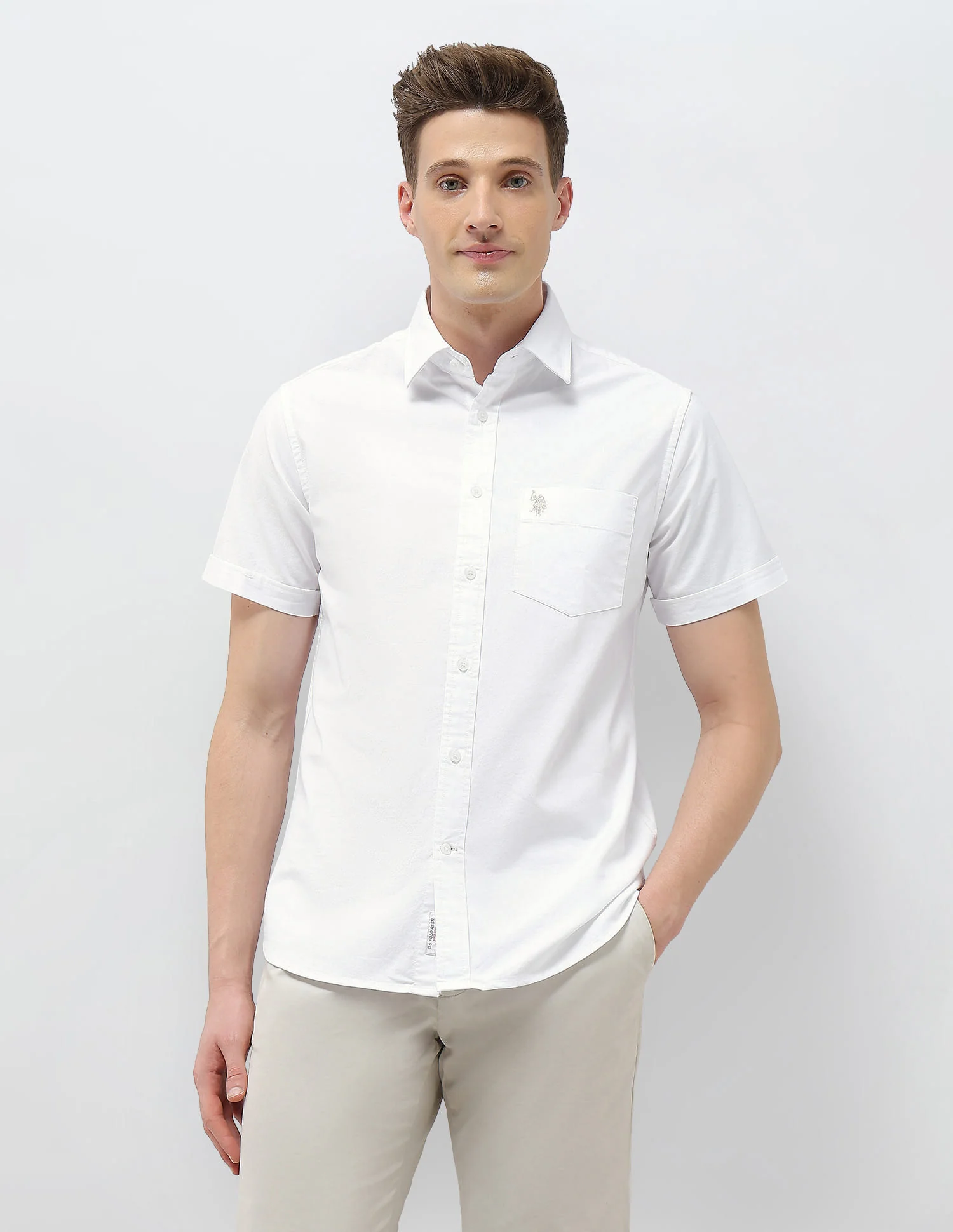 Tailored Fit Oxford Shirt - Image 6