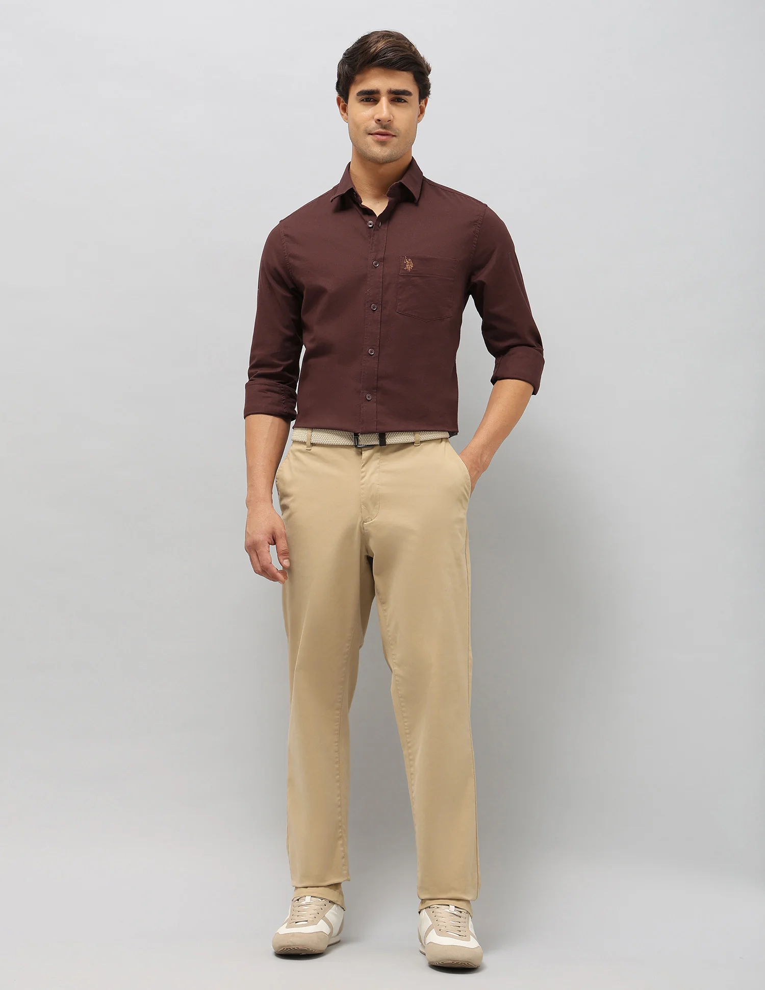 Tailored Fit Oxford Shirt - Image 3