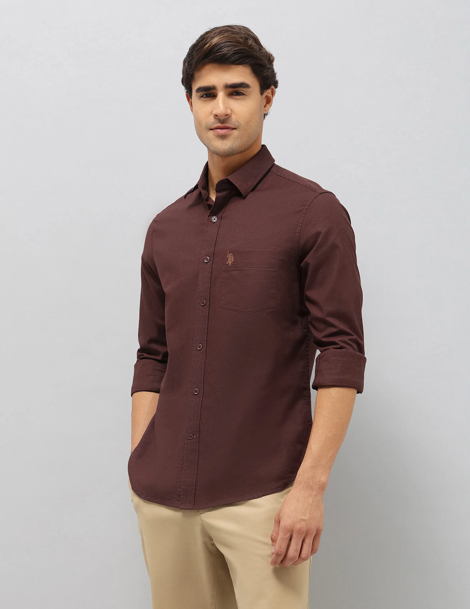 Tailored Fit Oxford Shirt - Image 4