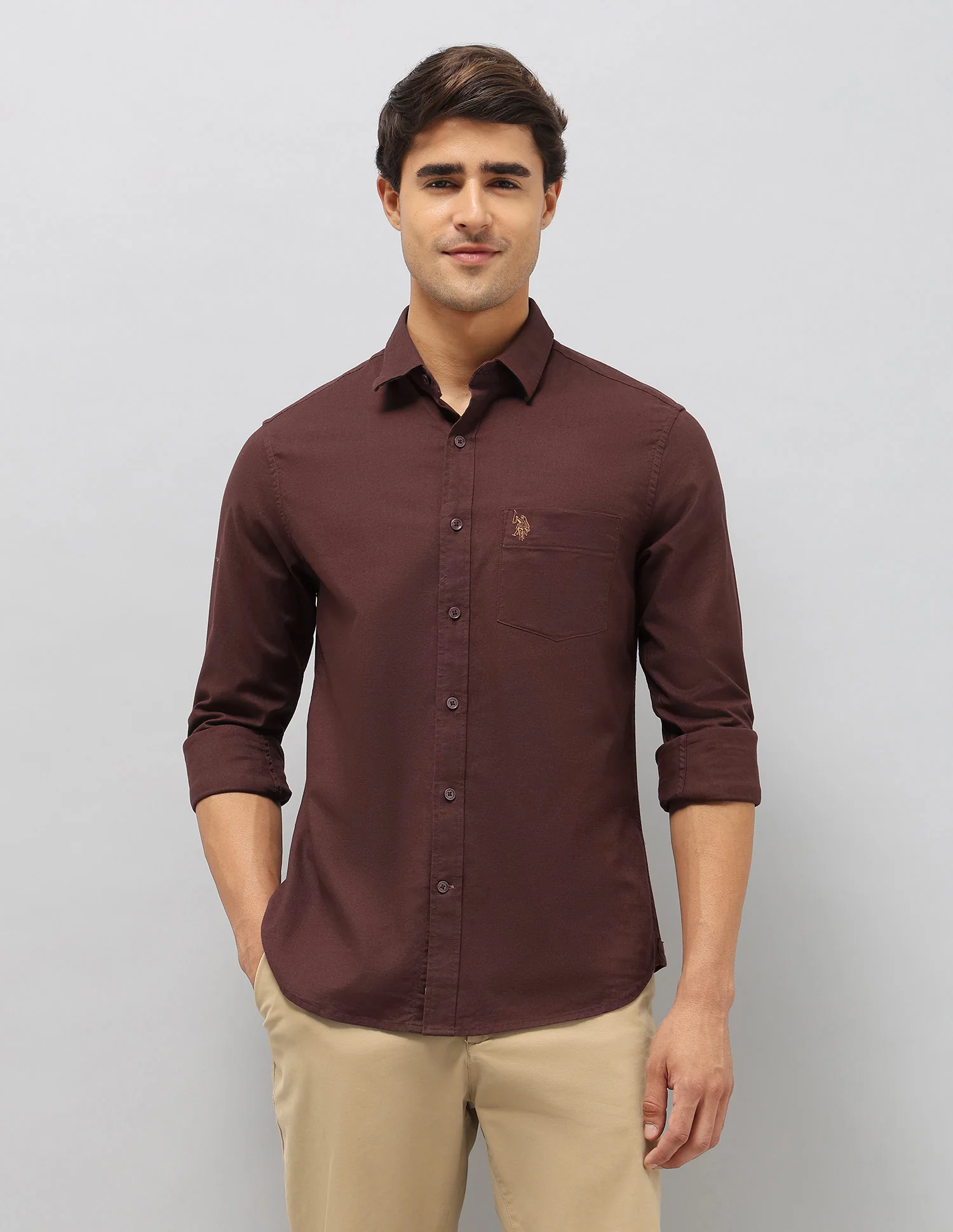 Tailored Fit Oxford Shirt - Image 6