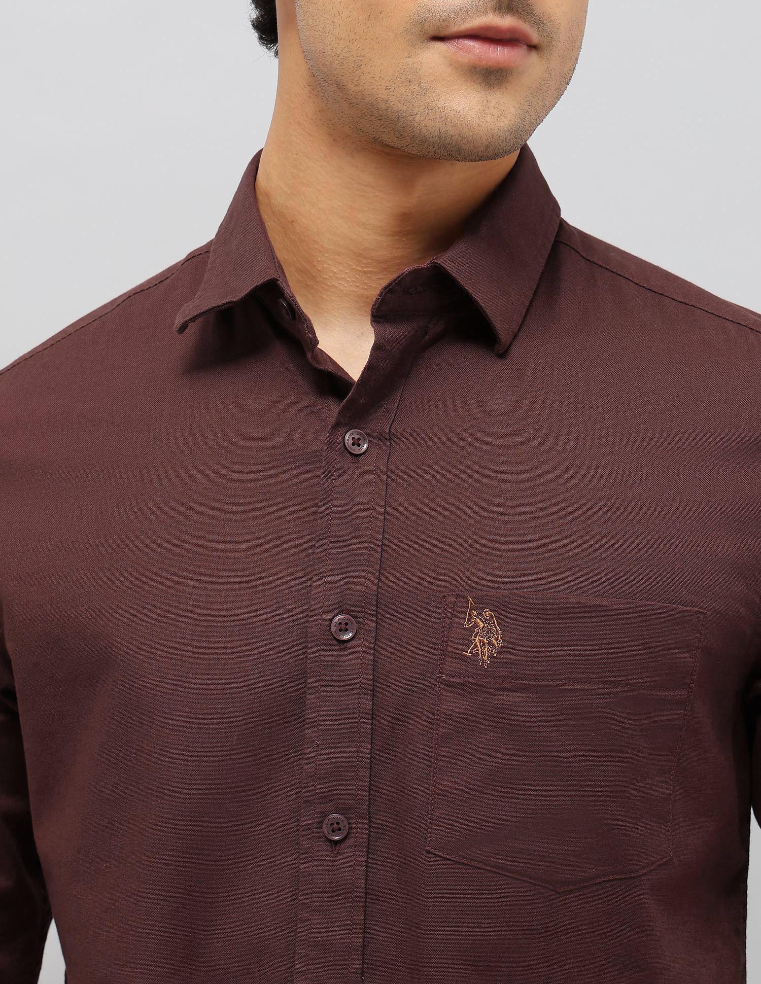 Tailored Fit Oxford Shirt - Image 7