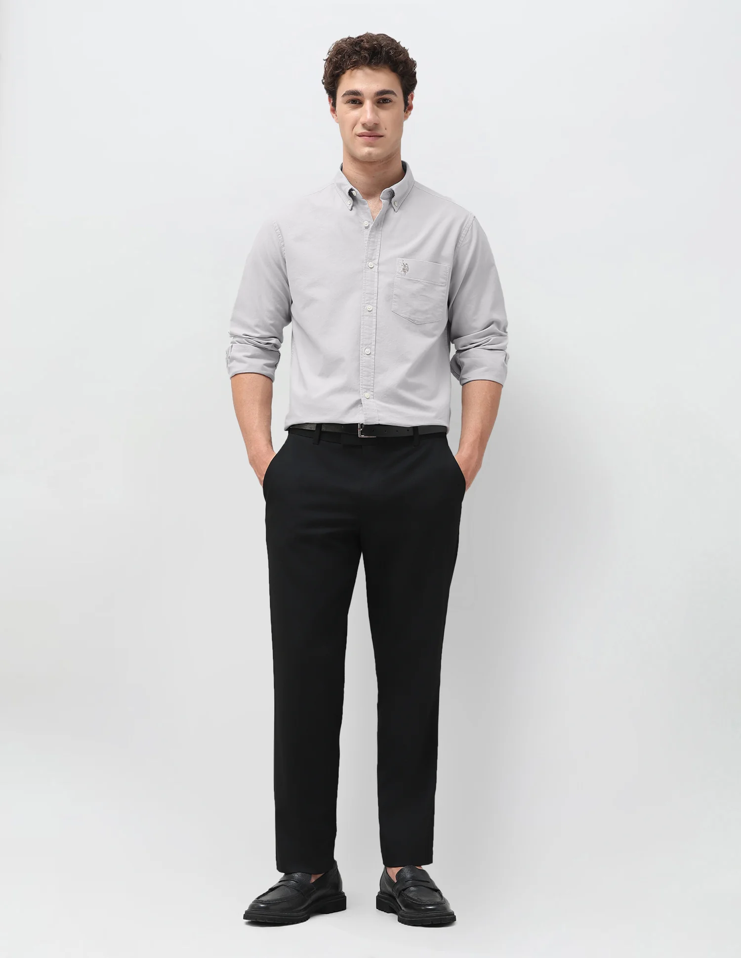 Tailored Fit Oxford Shirt - Image 3