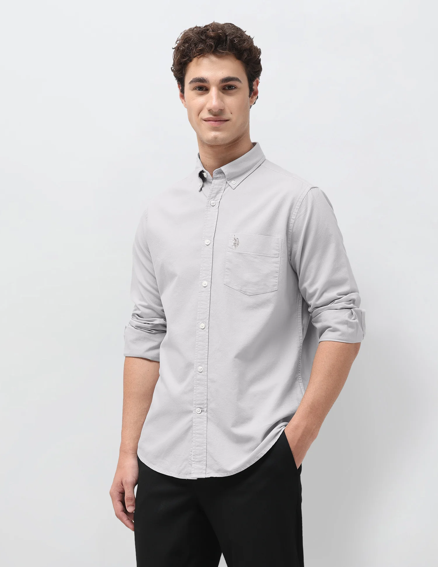 Tailored Fit Oxford Shirt - Image 4