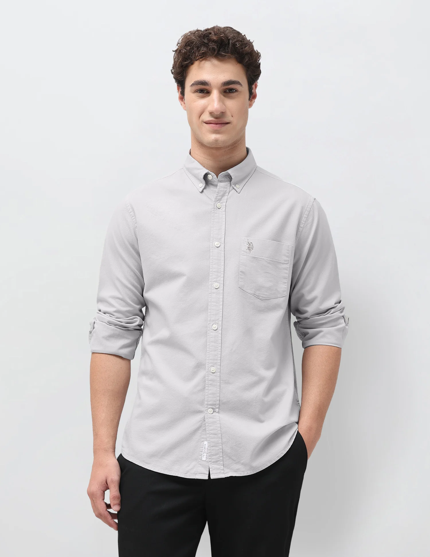 Tailored Fit Oxford Shirt - Image 6