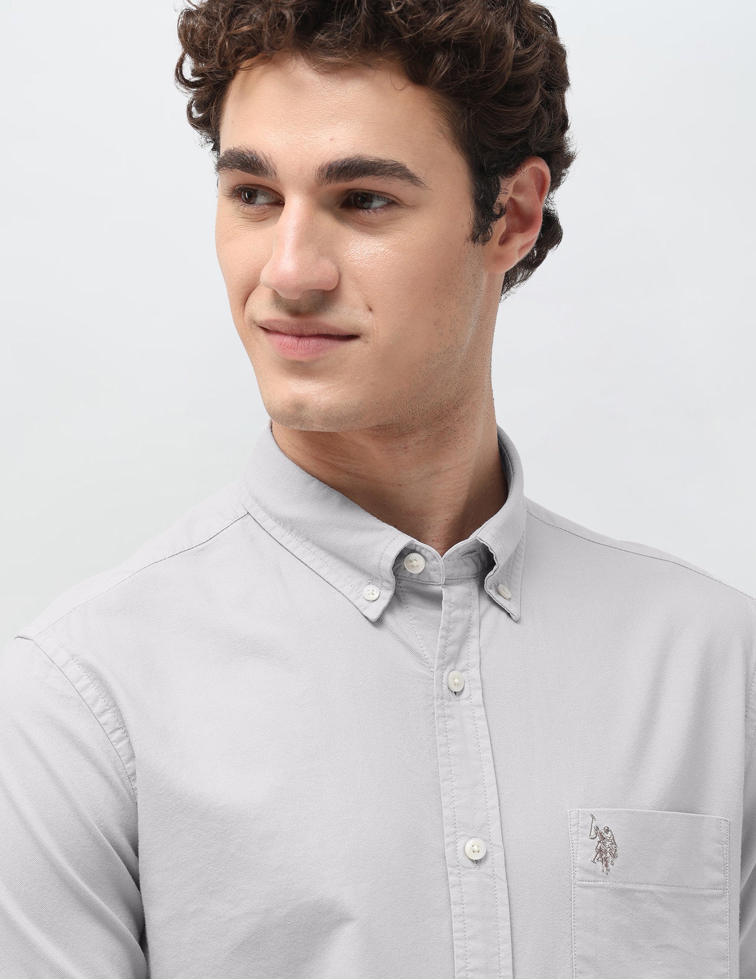 Tailored Fit Oxford Shirt - Image 7