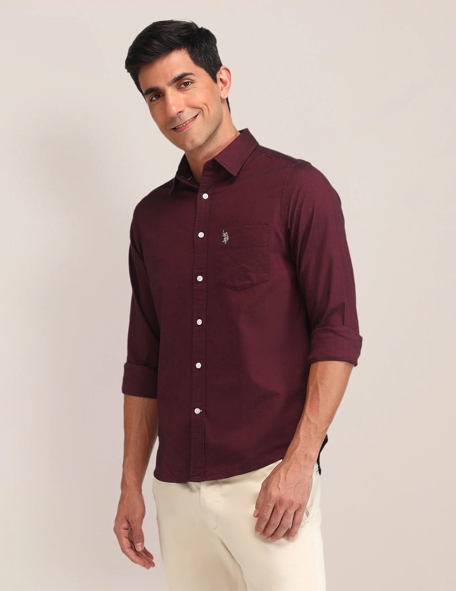 Tailored Fit Oxford Shirt - Image 6