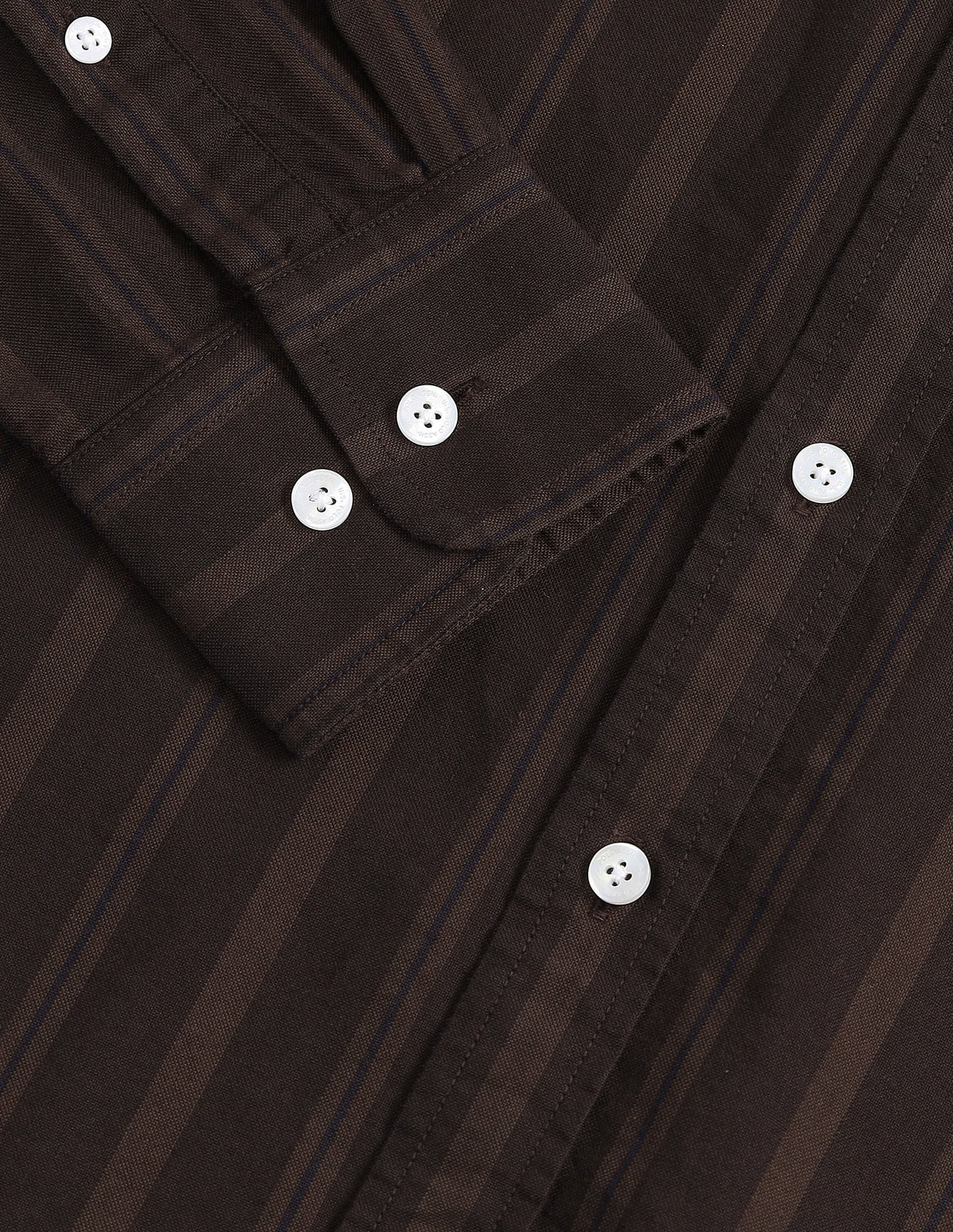 Tailored Fit Oxford Striped Shirt - Image 8