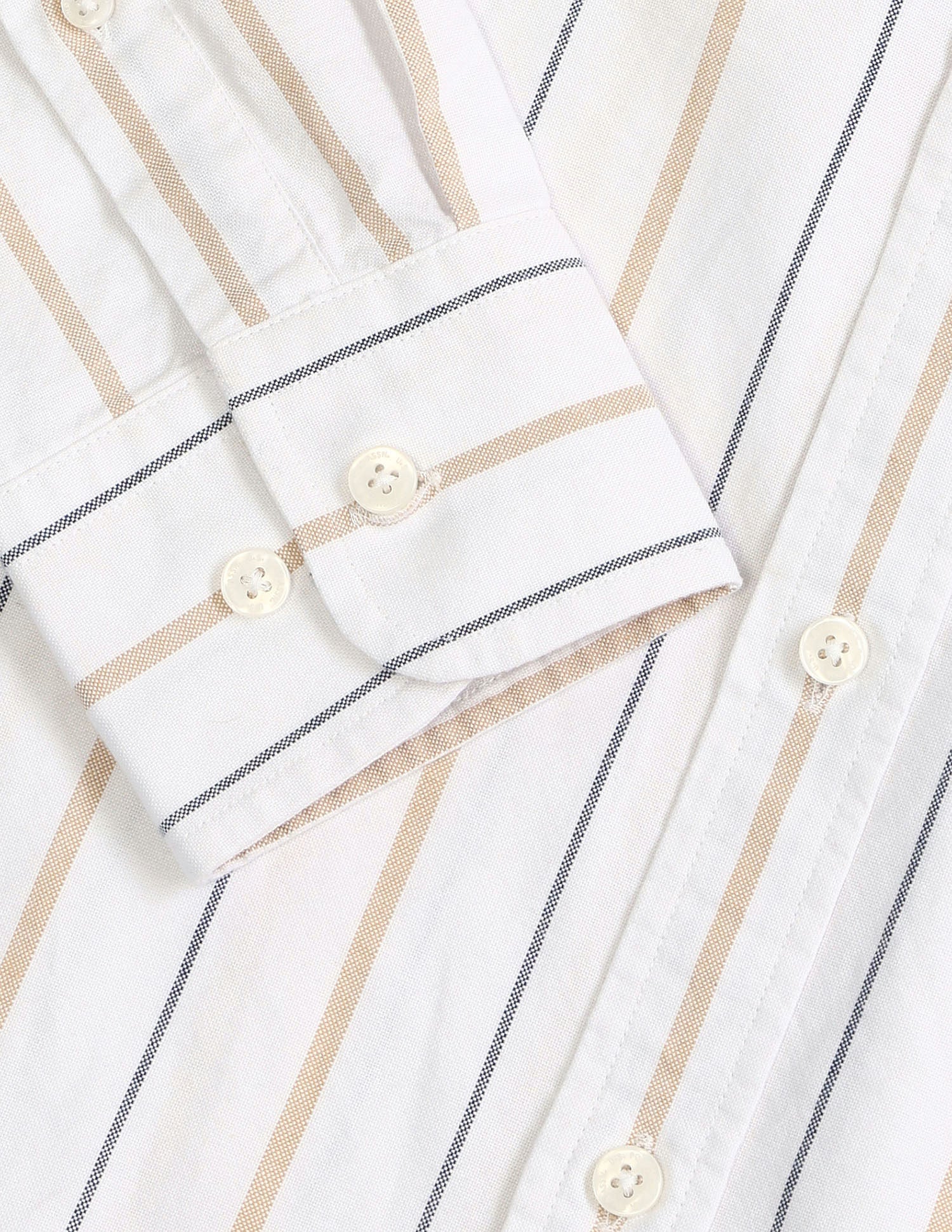 Tailored Fit Oxford Striped Shirt - Image 8