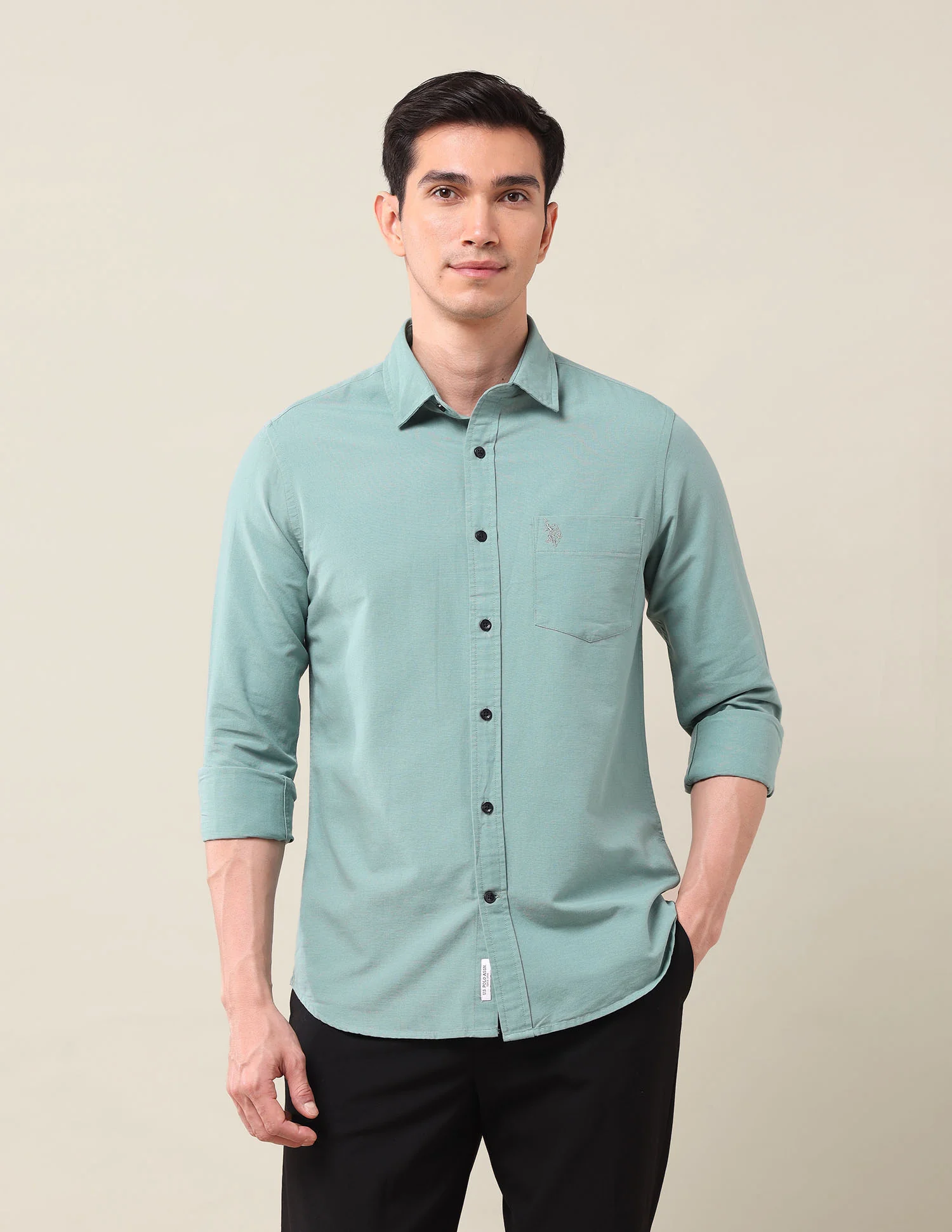 Tailored Fit Poplin Shirt - Image 6