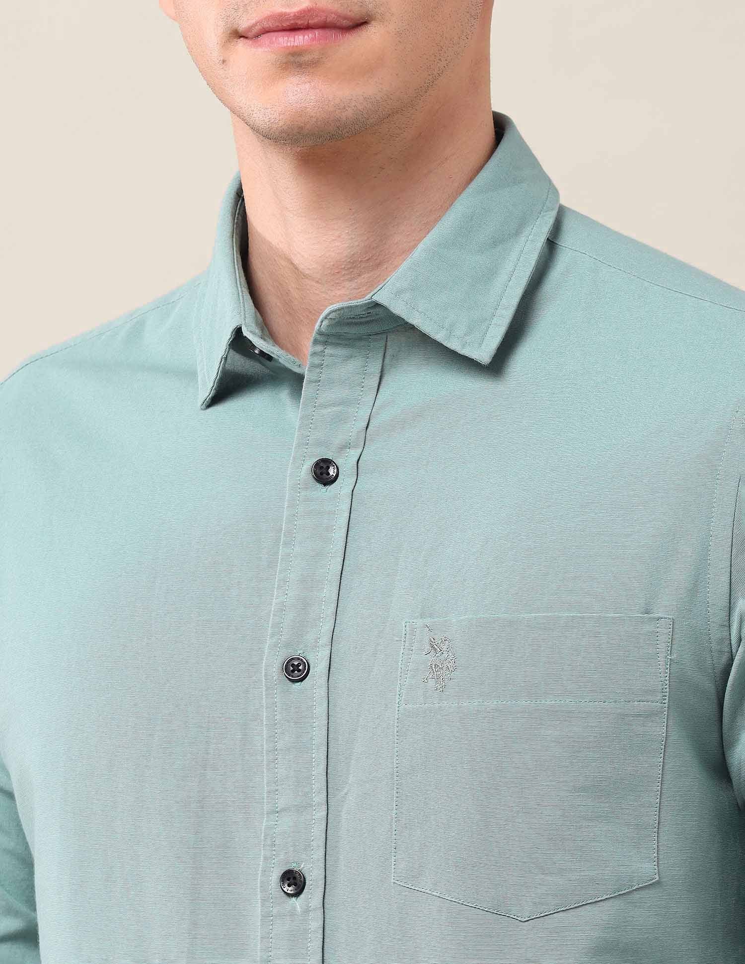 Tailored Fit Poplin Shirt - Image 7