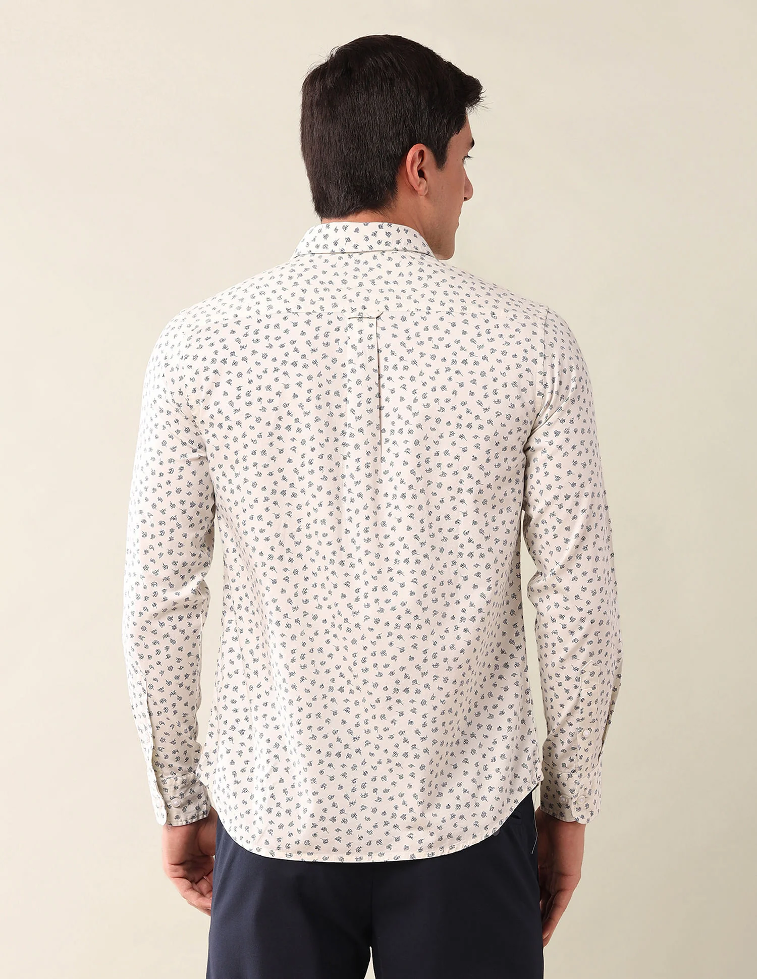 Tailored Fit Printed Shirt - Image 5