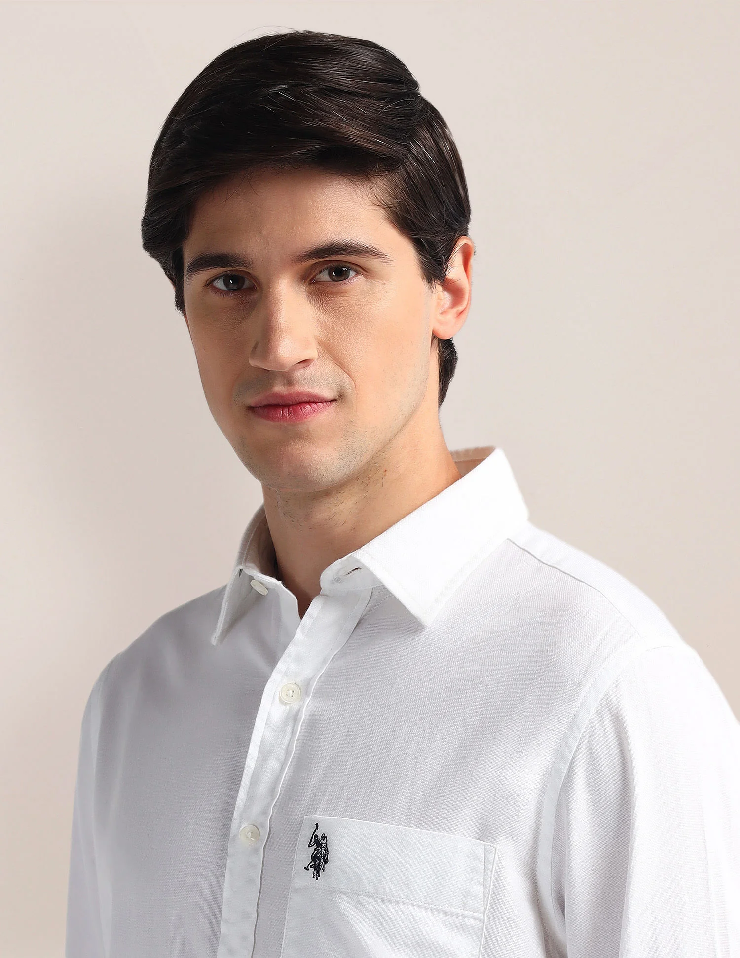 Tailored Fit Pure Cotton Shirt - Image 7
