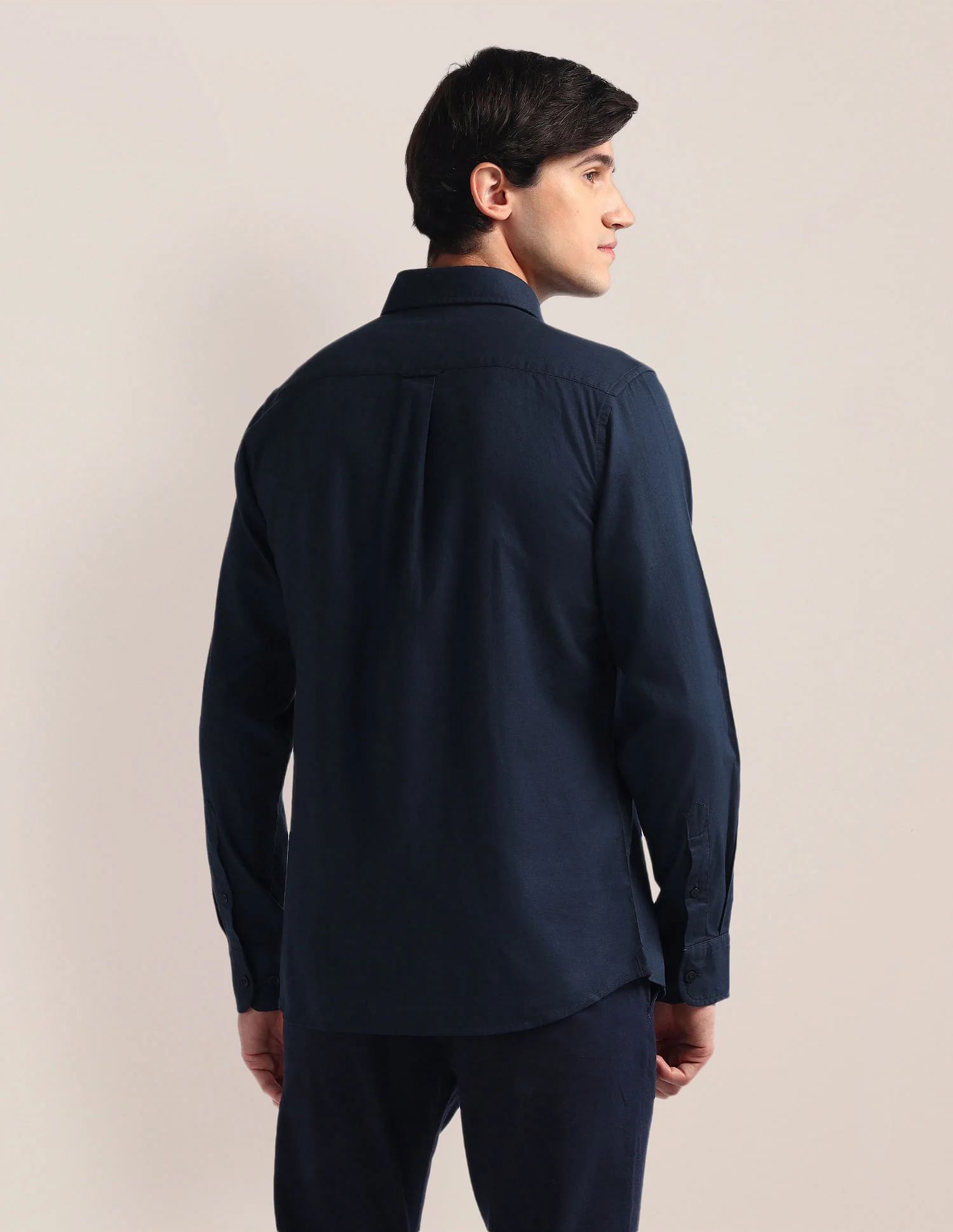 Tailored Fit Pure Cotton Shirt - Image 5