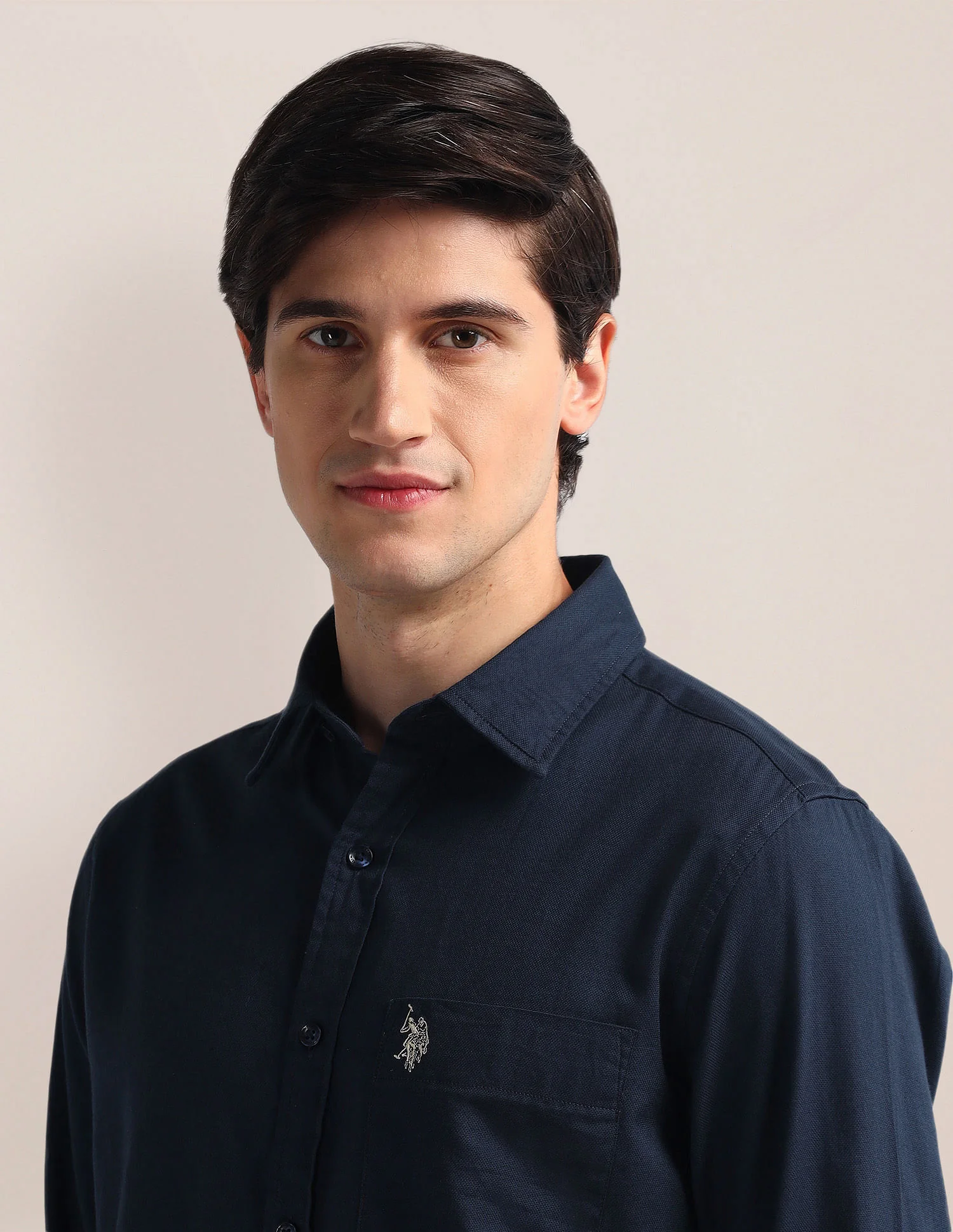 Tailored Fit Pure Cotton Shirt - Image 7