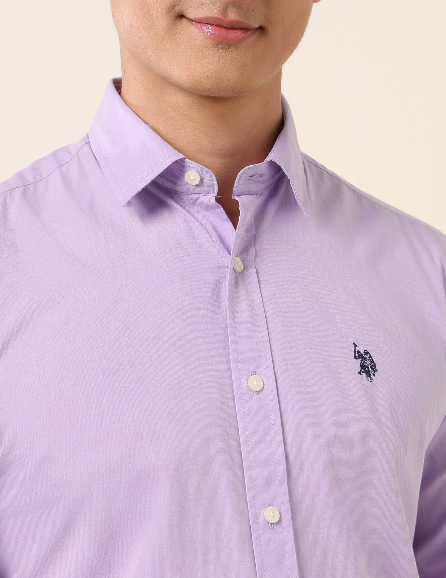 Tailored Fit Pure Cotton Shirt - Image 7