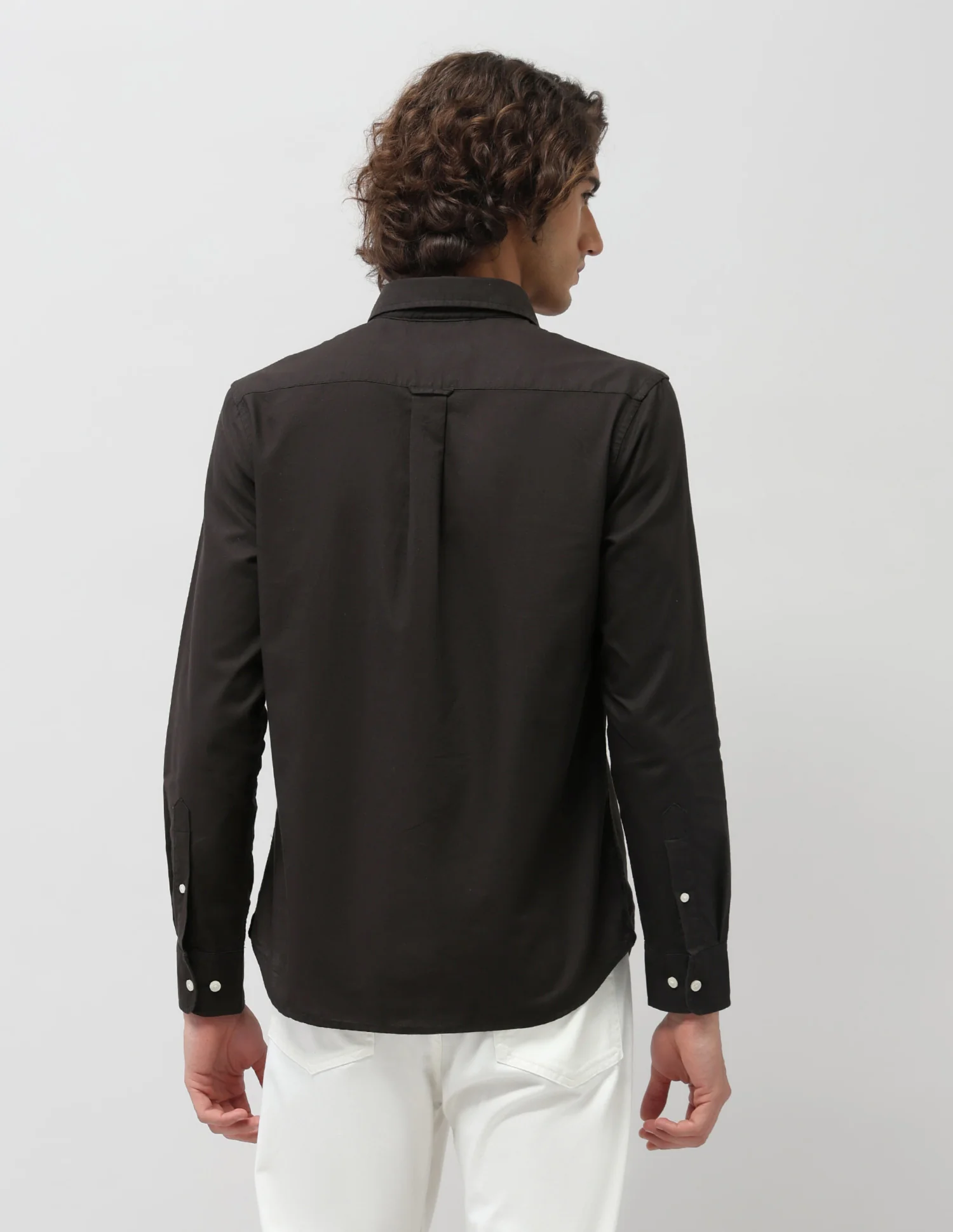 Tailored Fit Pure Cotton Shirt - Image 5