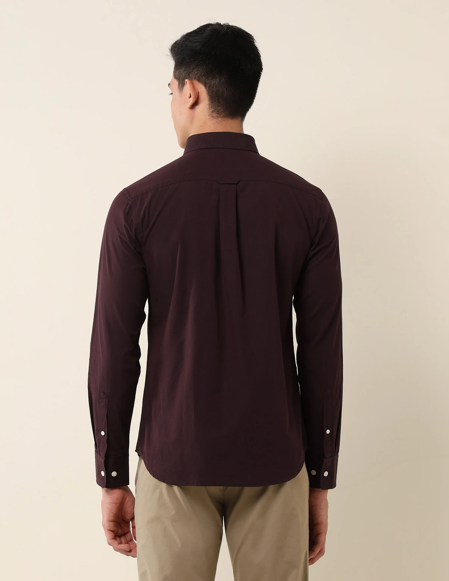 Tailored Fit Pure Cotton Shirt - Image 5