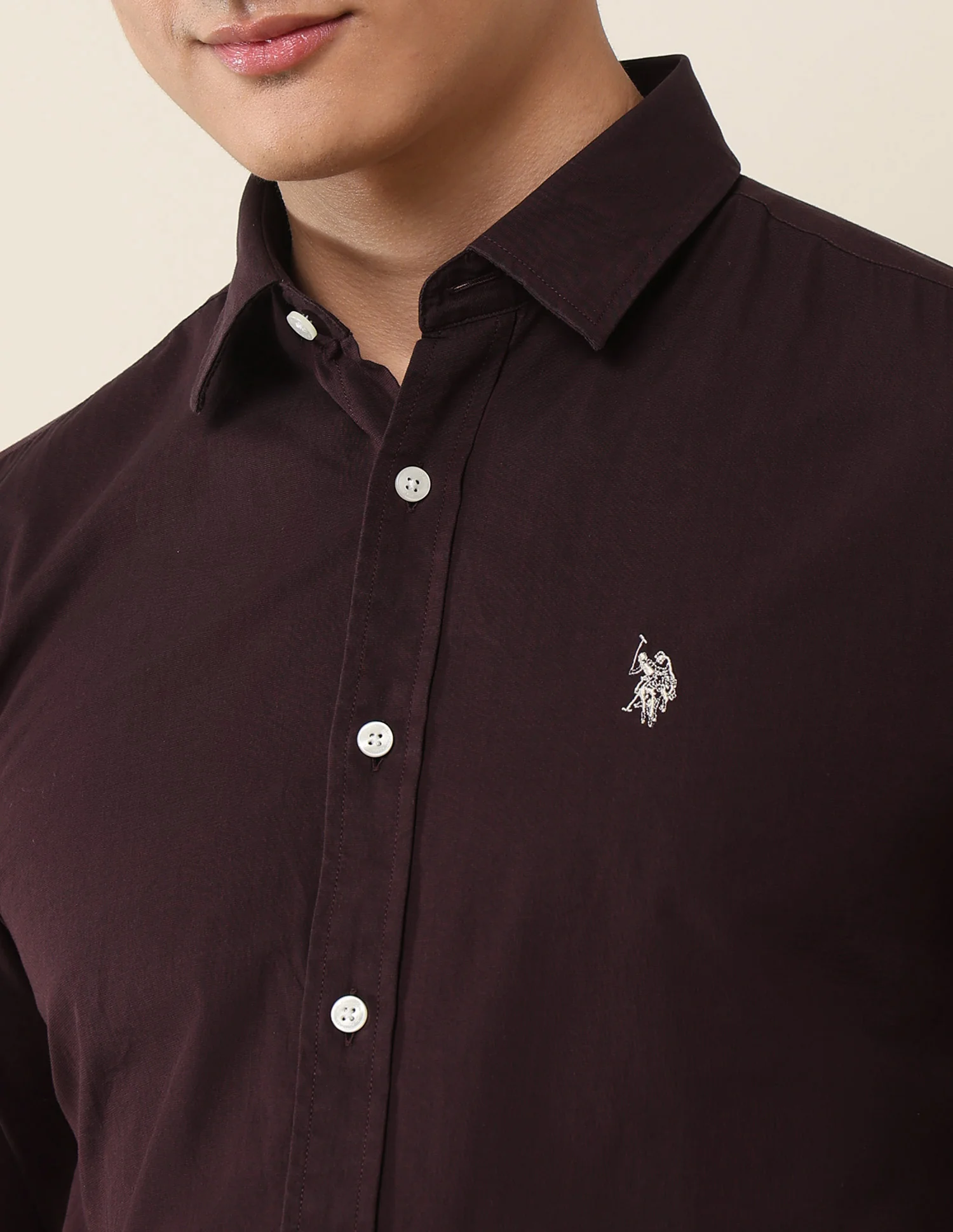 Tailored Fit Pure Cotton Shirt - Image 7