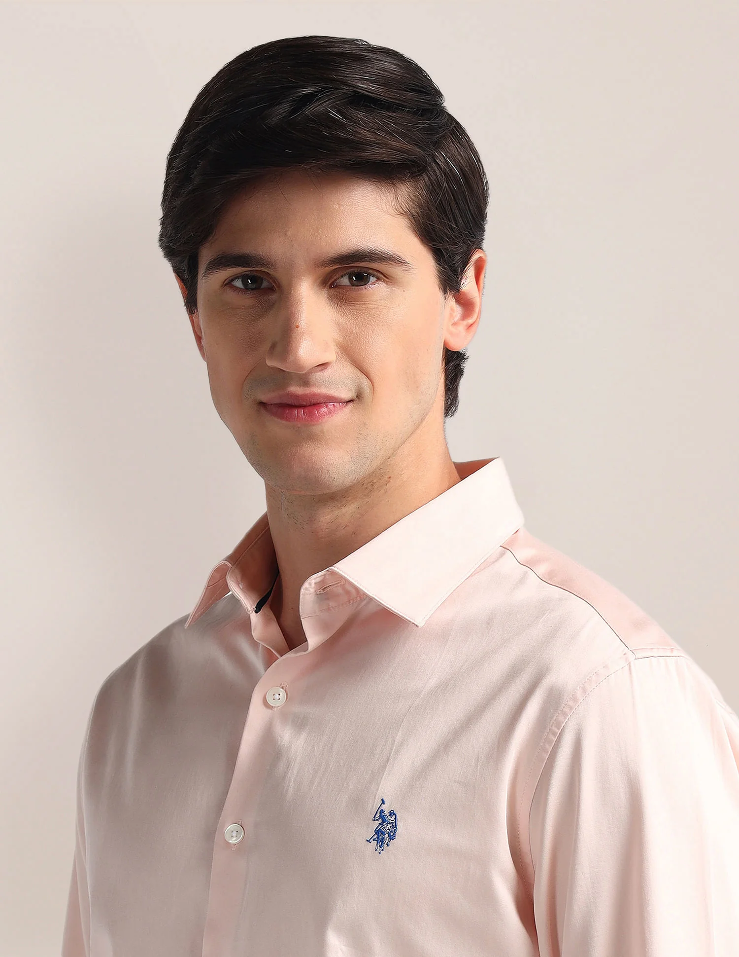 Tailored Fit Pure Cotton Shirt - Image 7