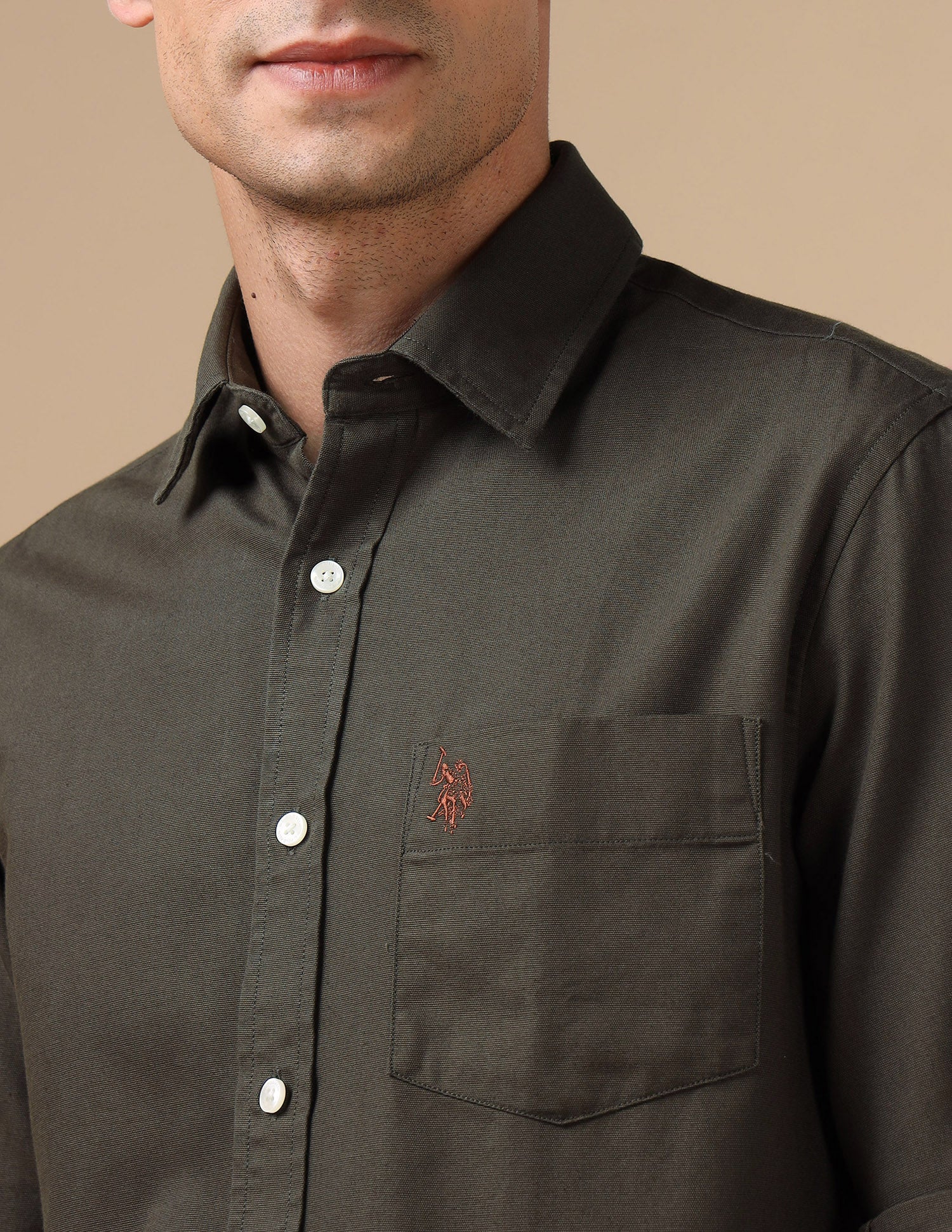 Tailored Fit Pure Cotton Shirt - Image 7
