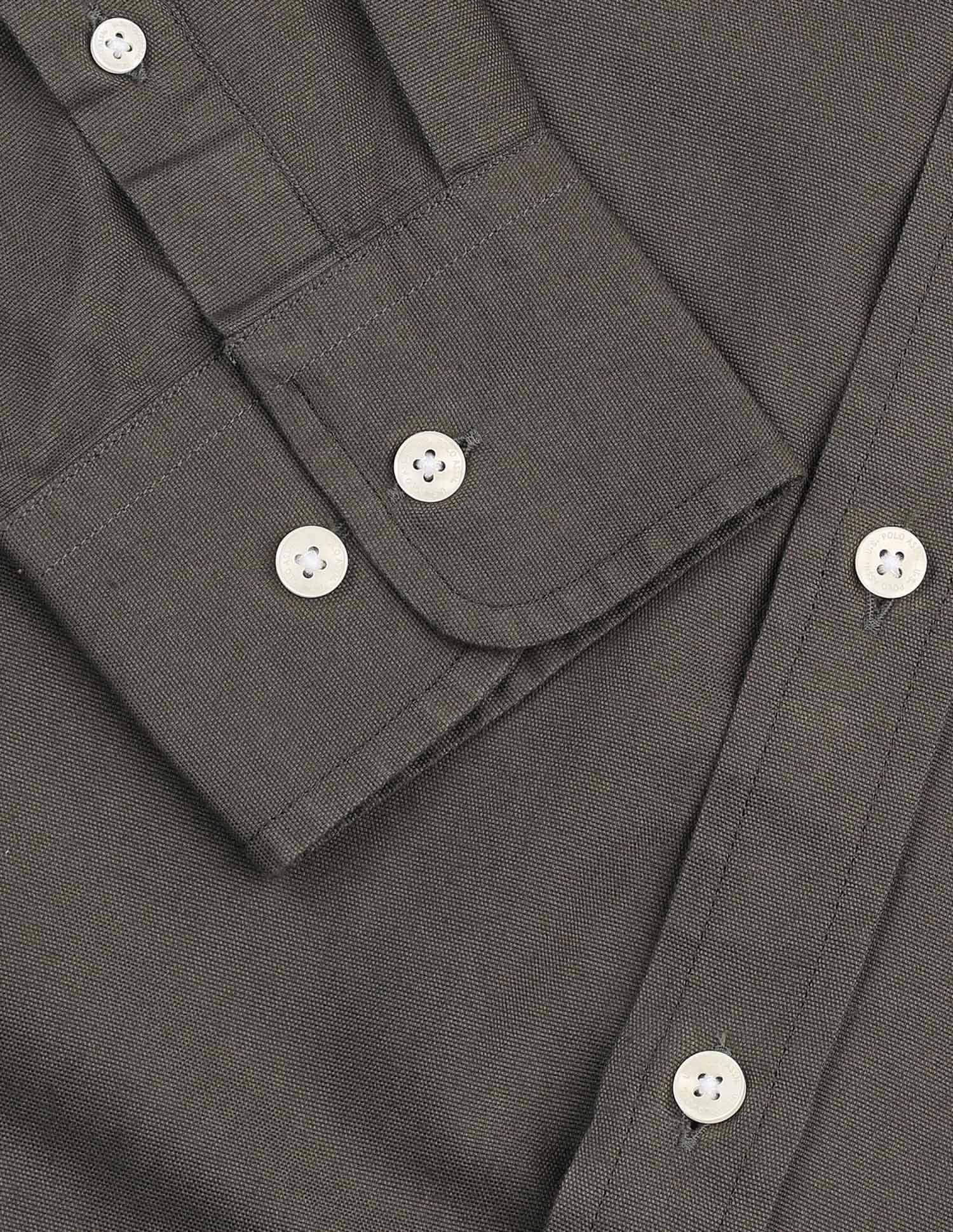 Tailored Fit Pure Cotton Shirt - Image 8
