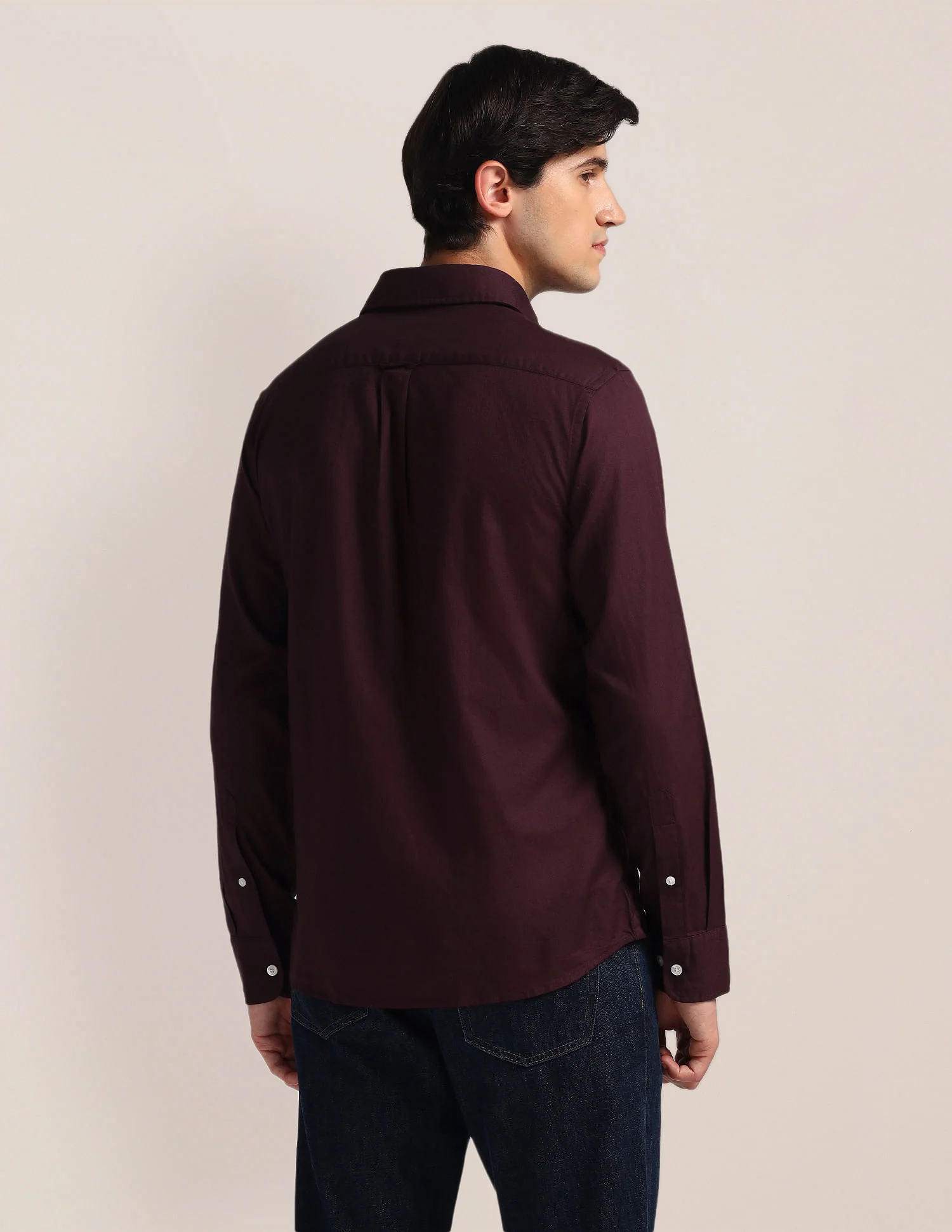 Tailored Fit Pure Cotton Shirt - Image 5