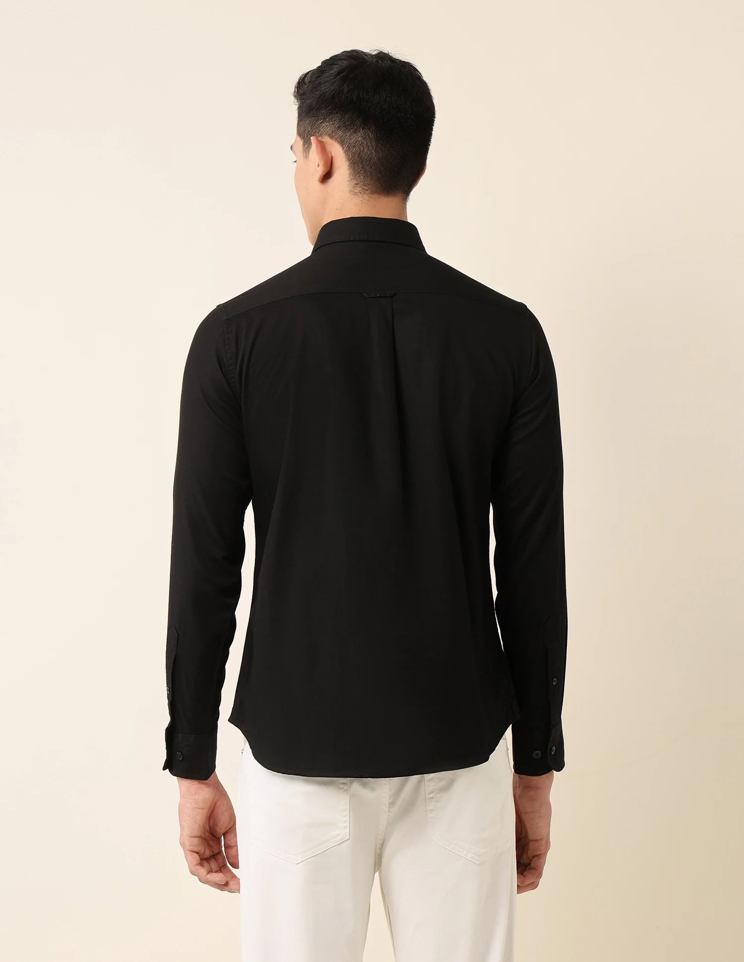 Tailored Fit Pure Cotton Shirt - Image 5