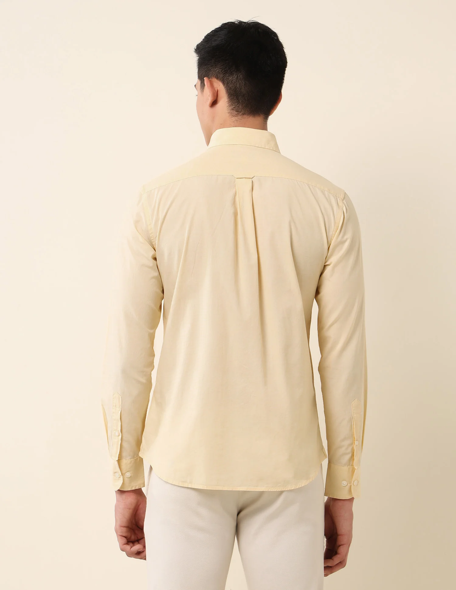 Tailored Fit Pure Cotton Shirt - Image 5