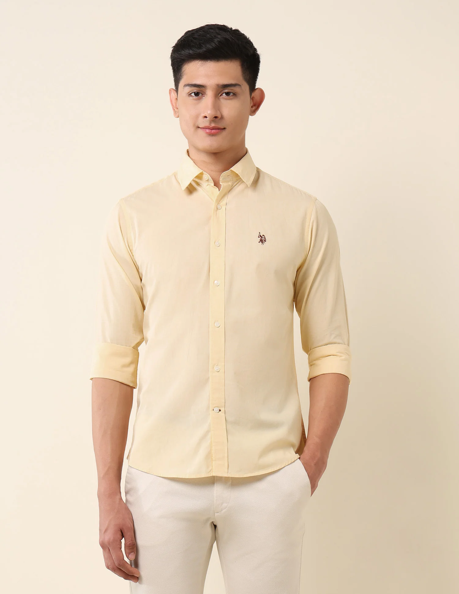 Tailored Fit Pure Cotton Shirt - Image 6
