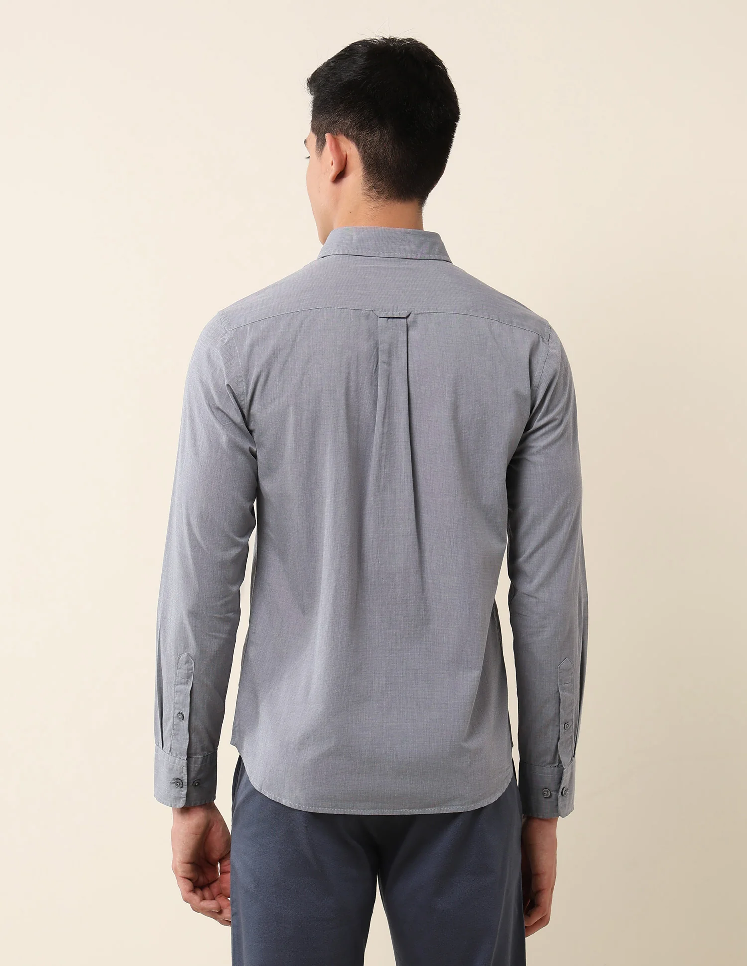 Tailored Fit Pure Cotton Shirt - Image 5