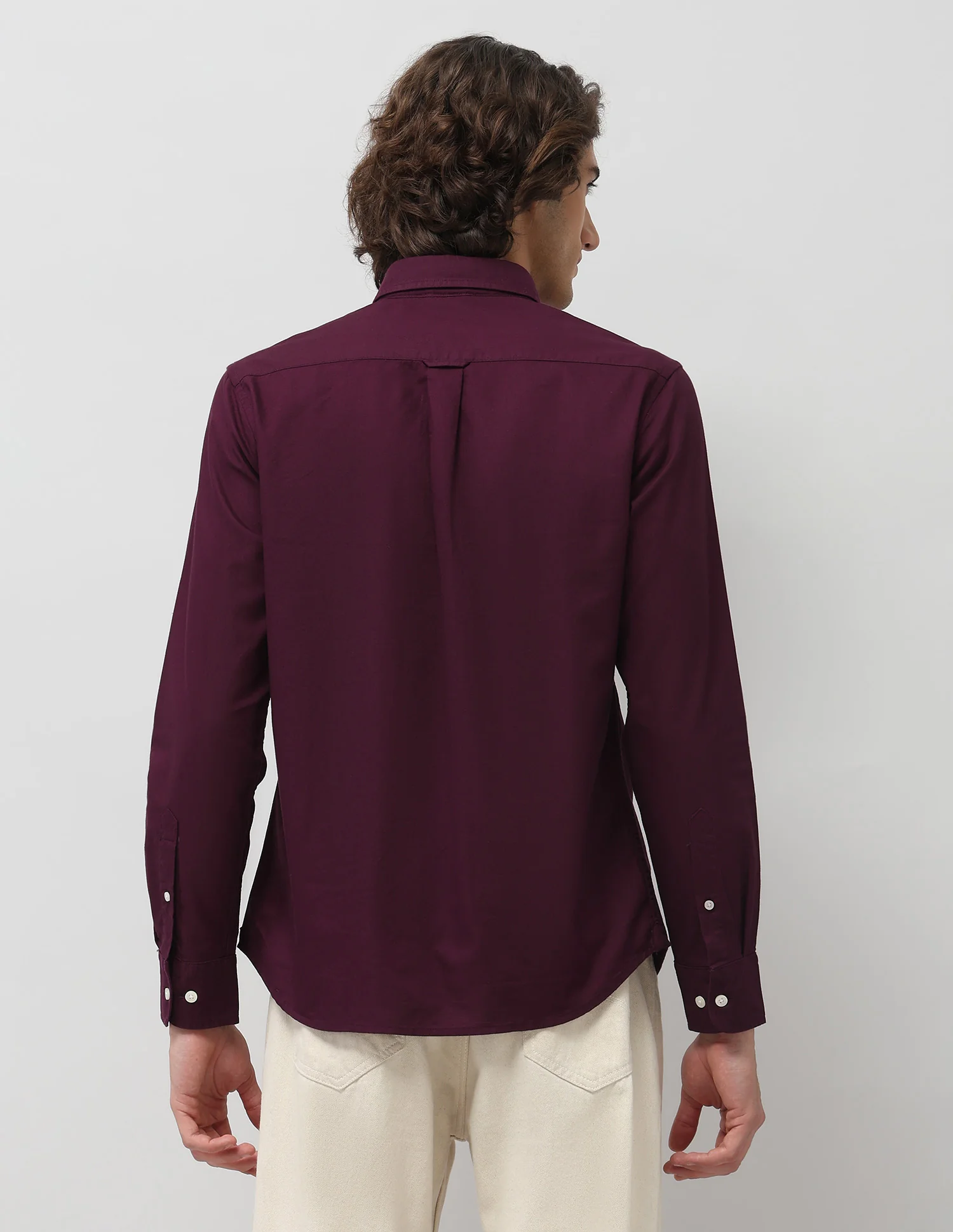 Tailored Fit Pure Cotton Shirt - Image 5