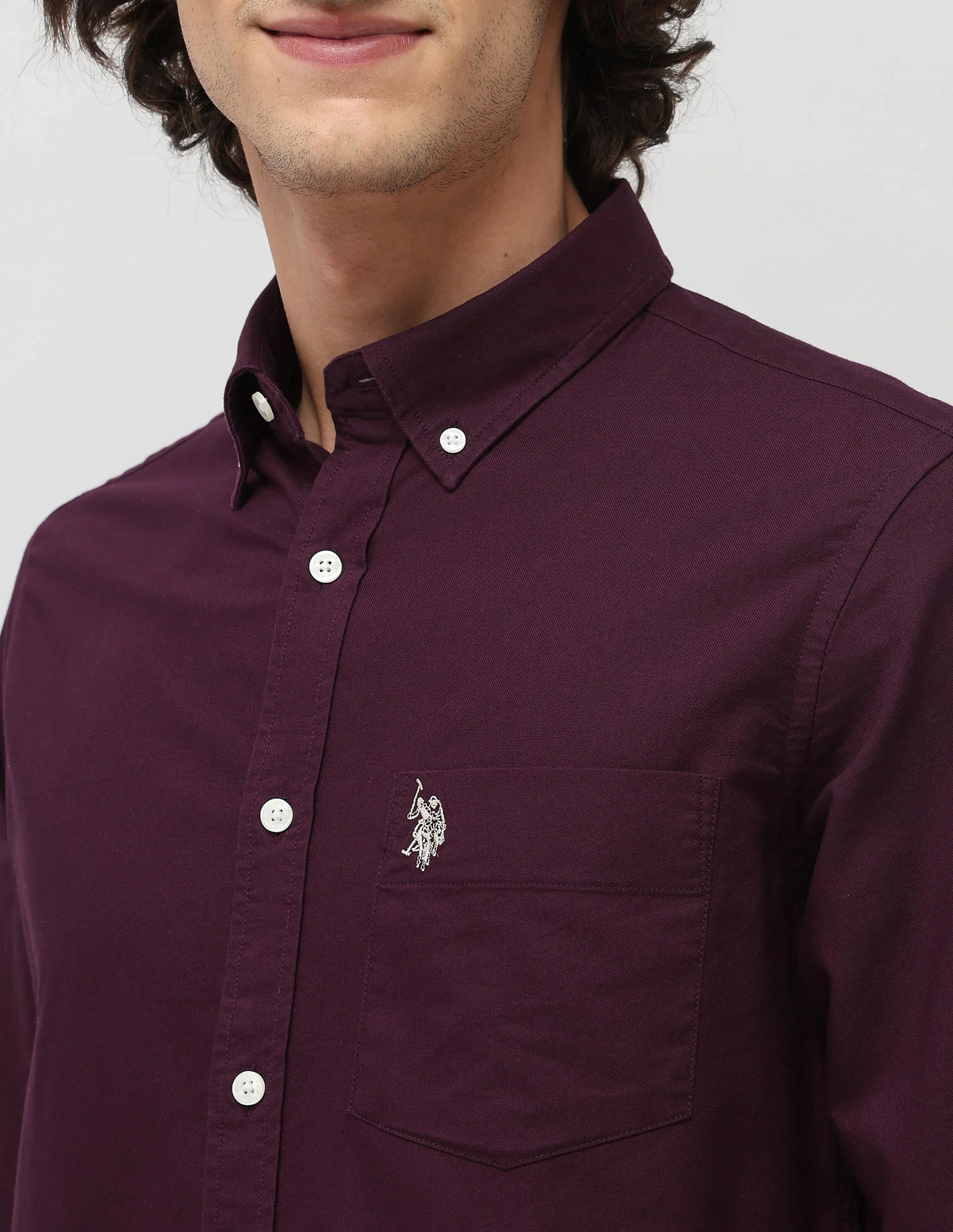 Tailored Fit Pure Cotton Shirt - Image 7