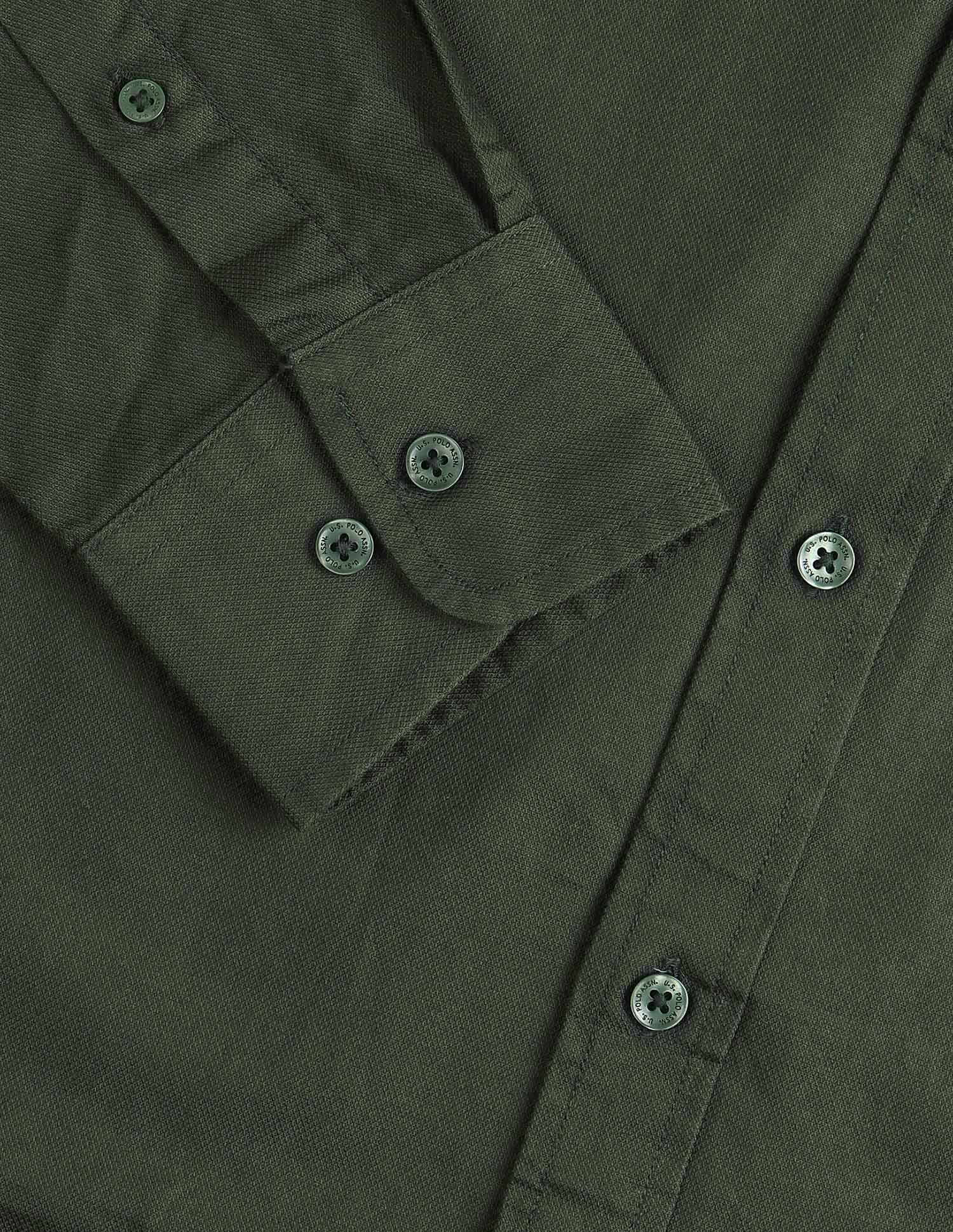 Tailored Fit Pure Cotton Shirt - Image 8