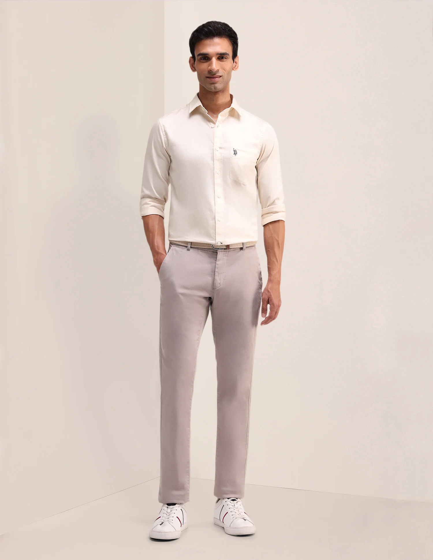 Tailored Fit Satin Shirt - Image 3