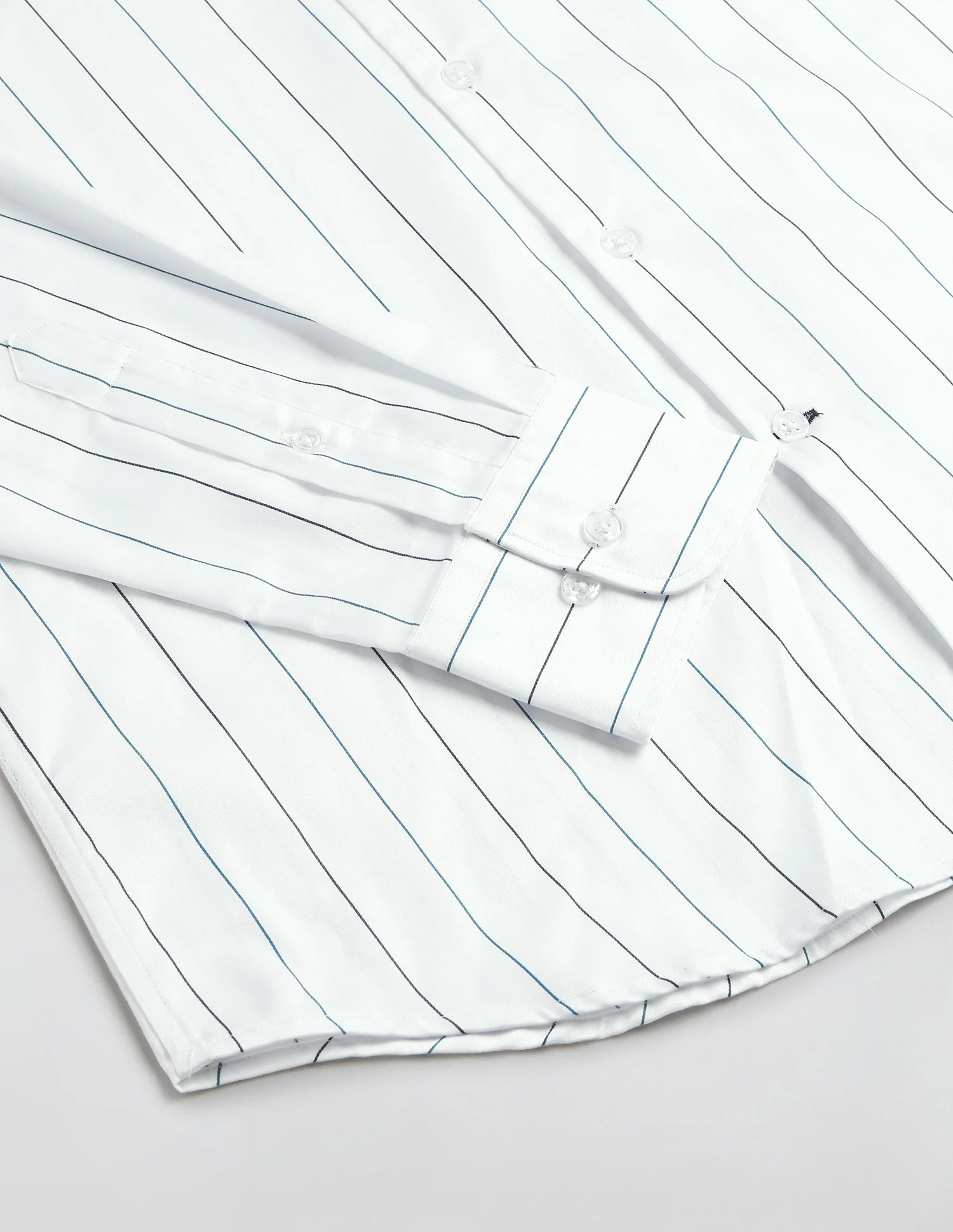 Tailored Fit Satin Shirt - Image 8