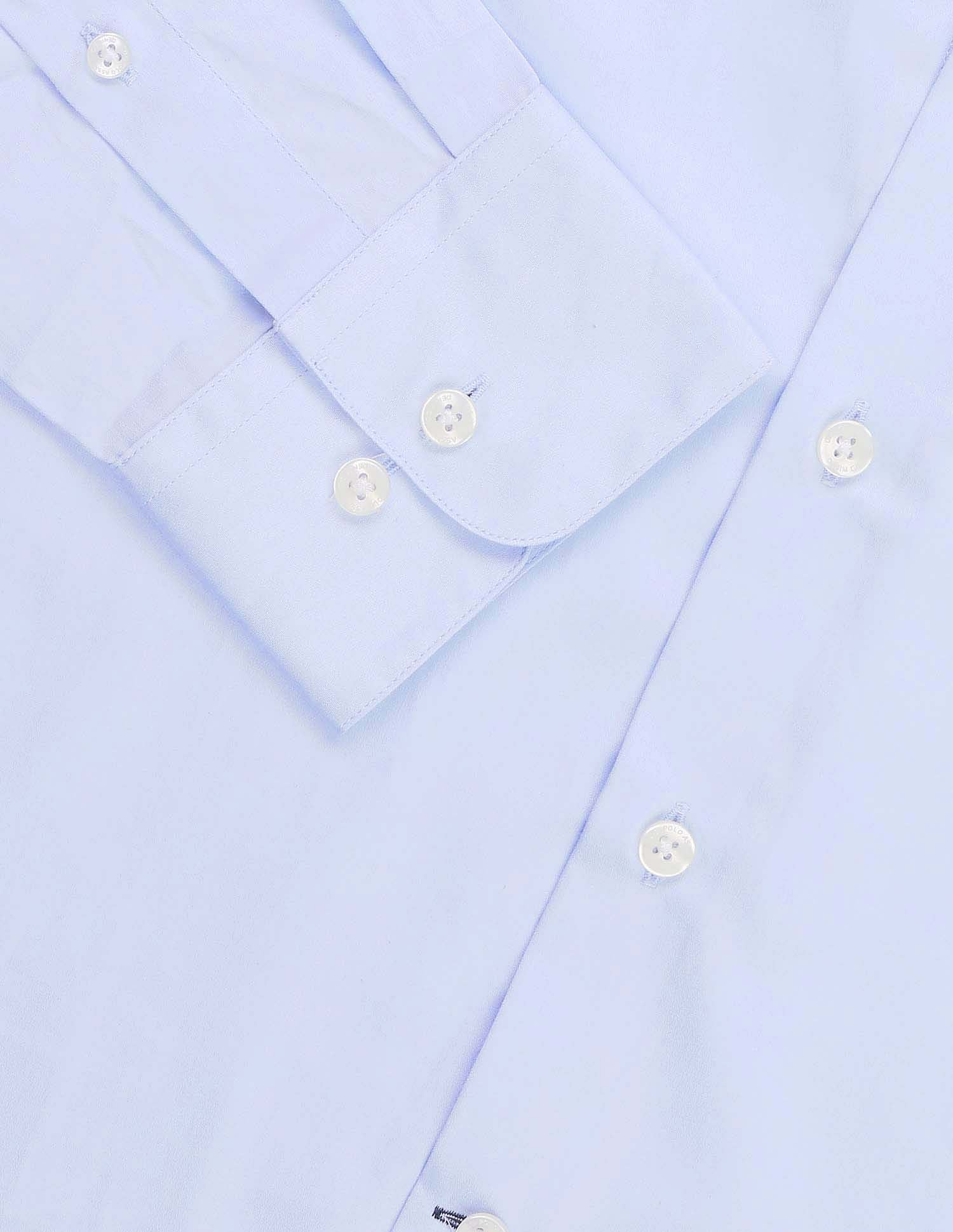 Tailored Fit Satin Shirt - Image 8