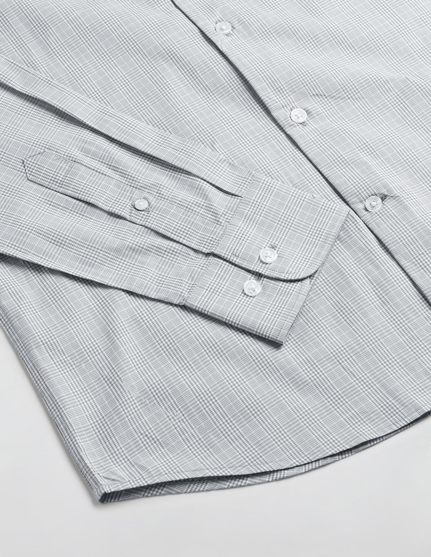 Tailored Fit Satin Shirt - Image 8