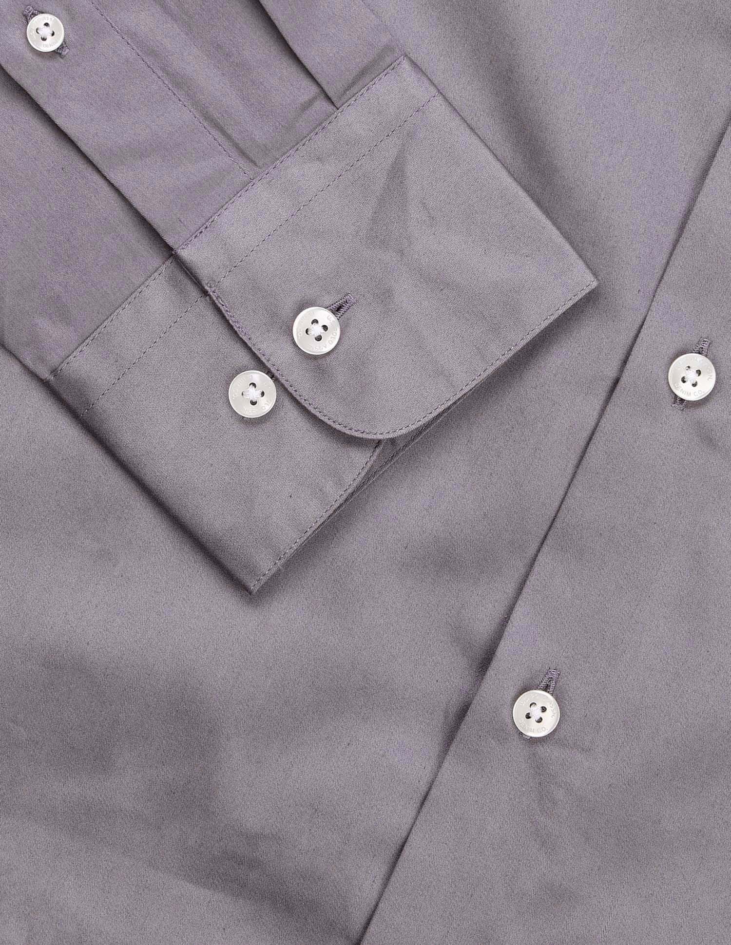 Tailored Fit Satin Shirt - Image 8