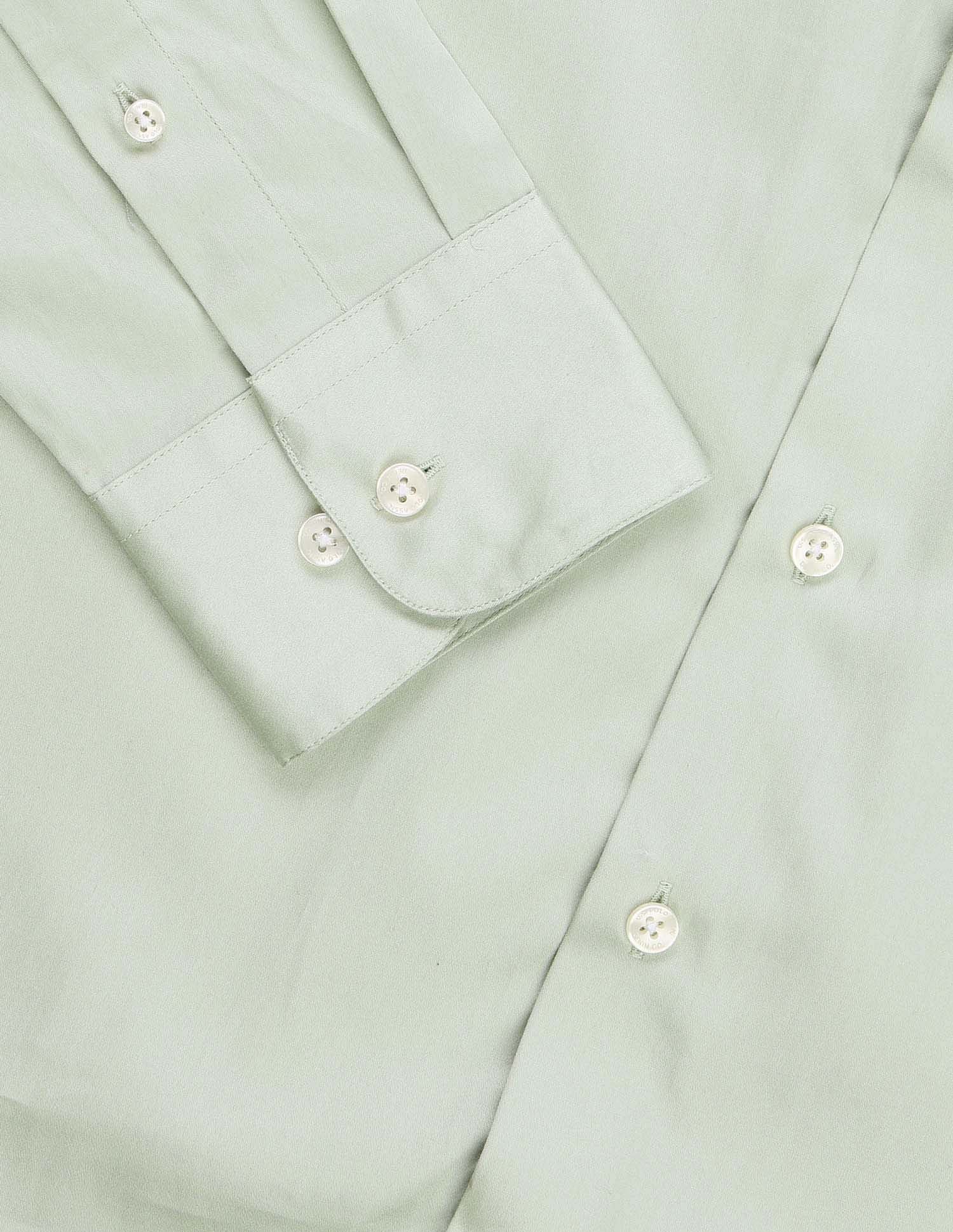 Tailored Fit Satin Shirt - Image 8