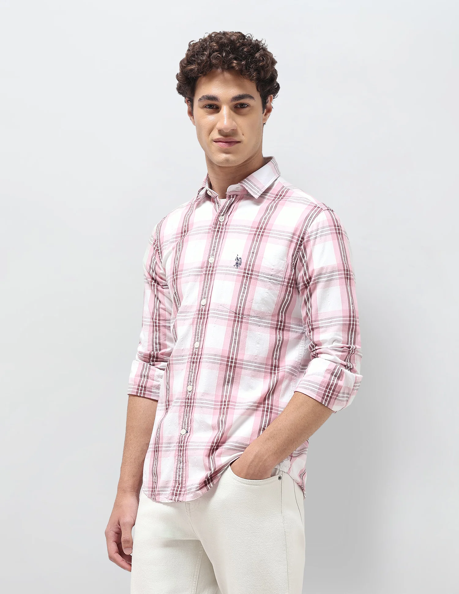 Tailored Fit Seersucker Shirt - Image 4