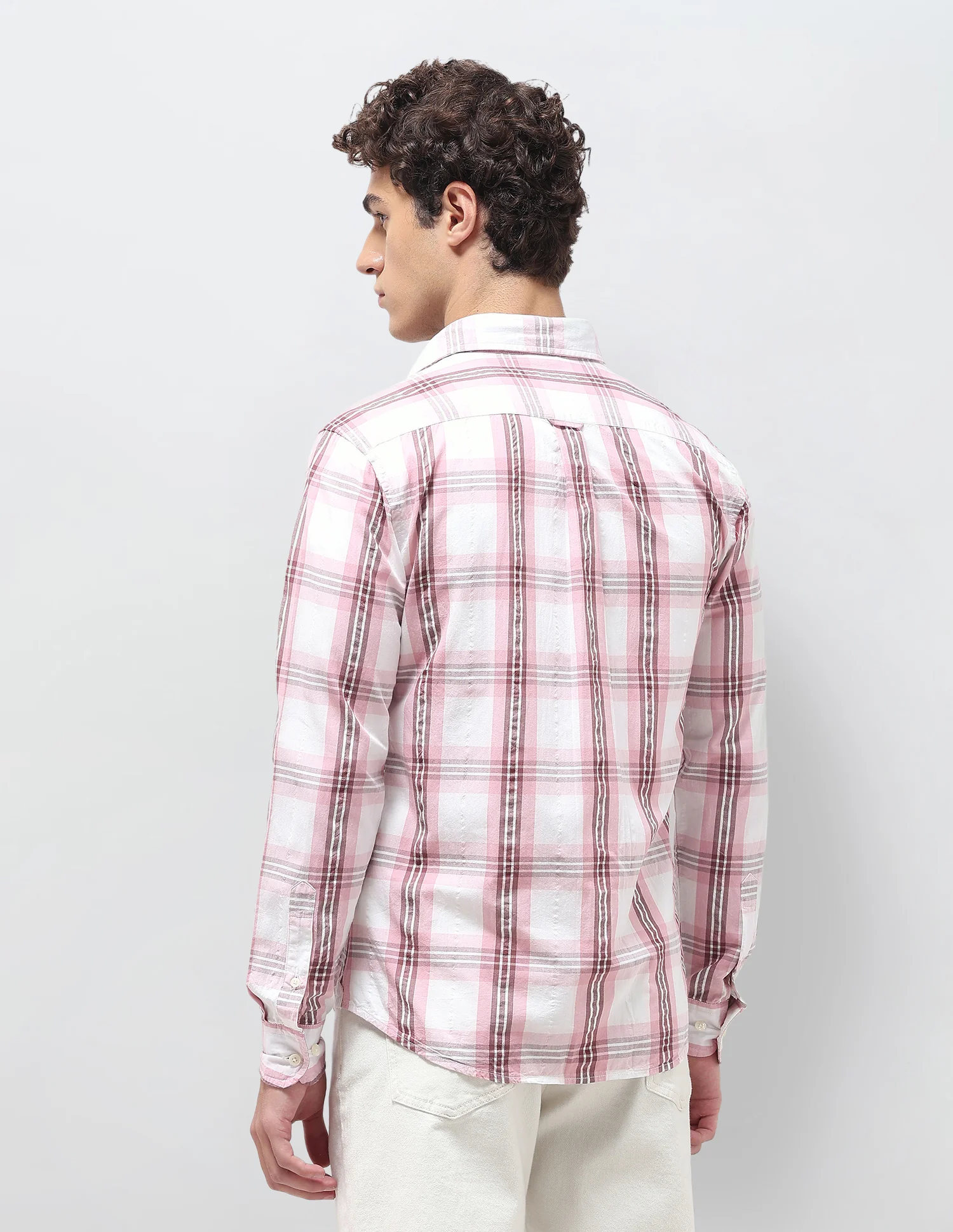 Tailored Fit Seersucker Shirt - Image 5