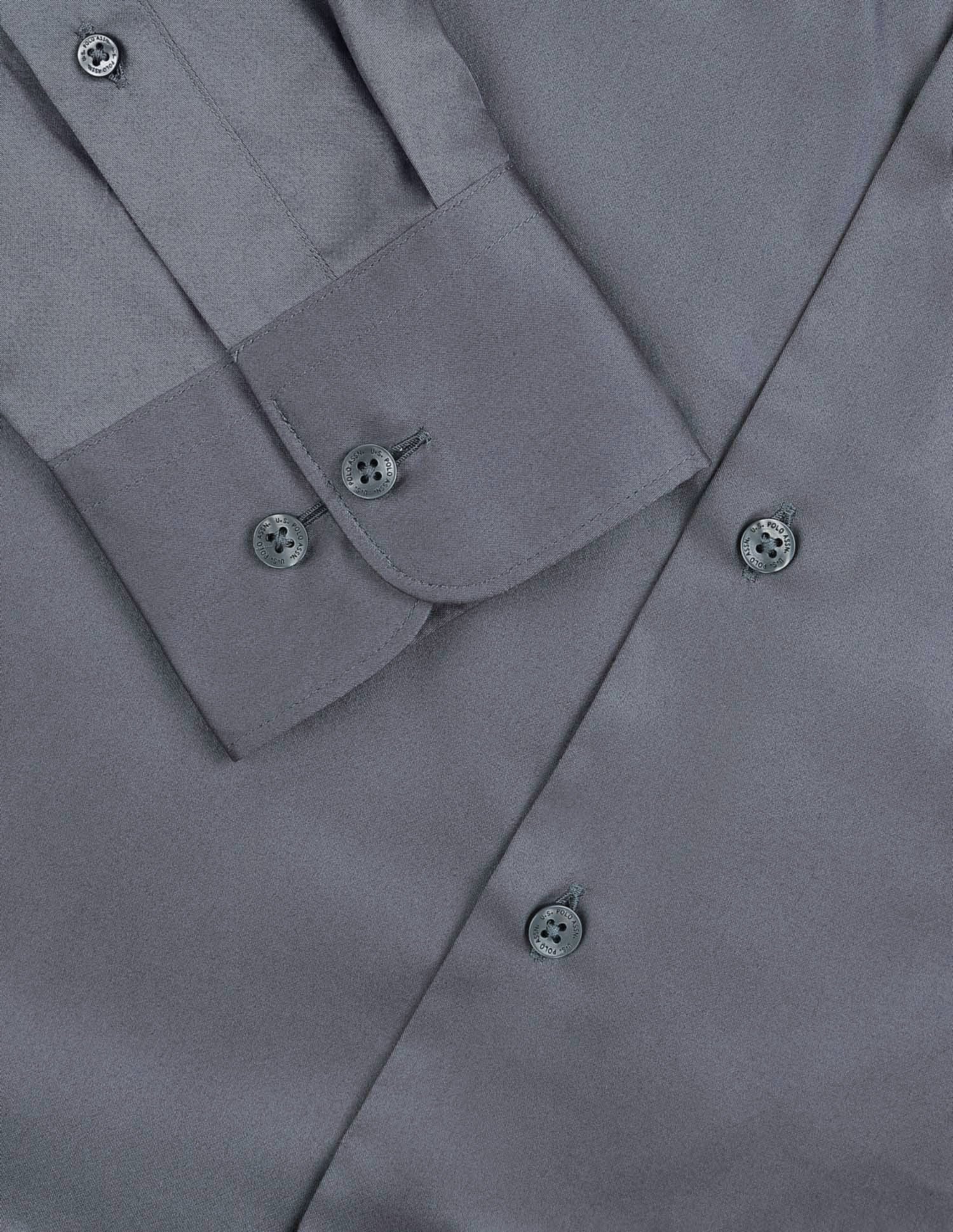 Tailored Fit Solid Shirt - Image 8