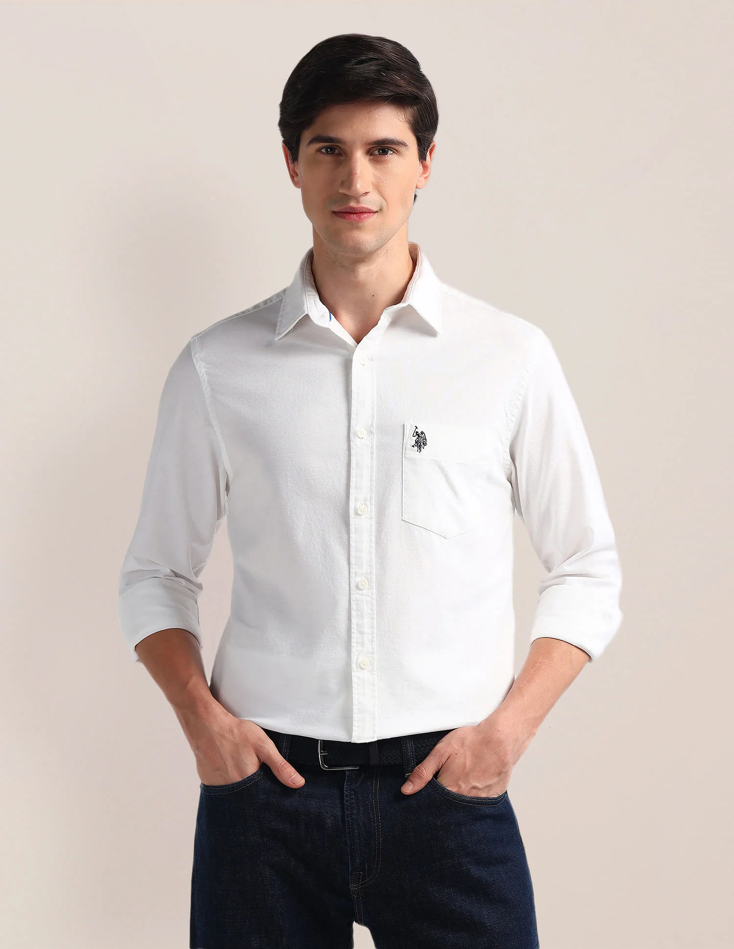 Tailored Fit Solid Shirt