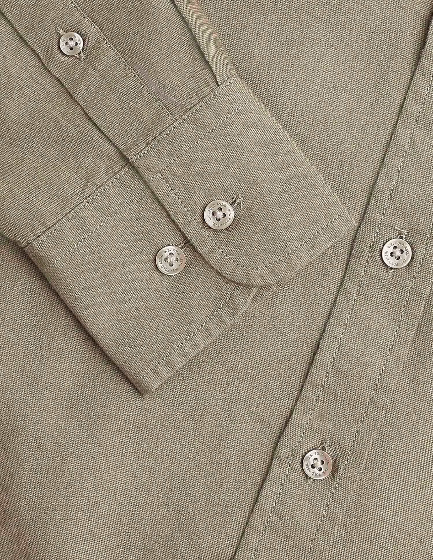 Tailored Fit Solid Shirt - Image 8