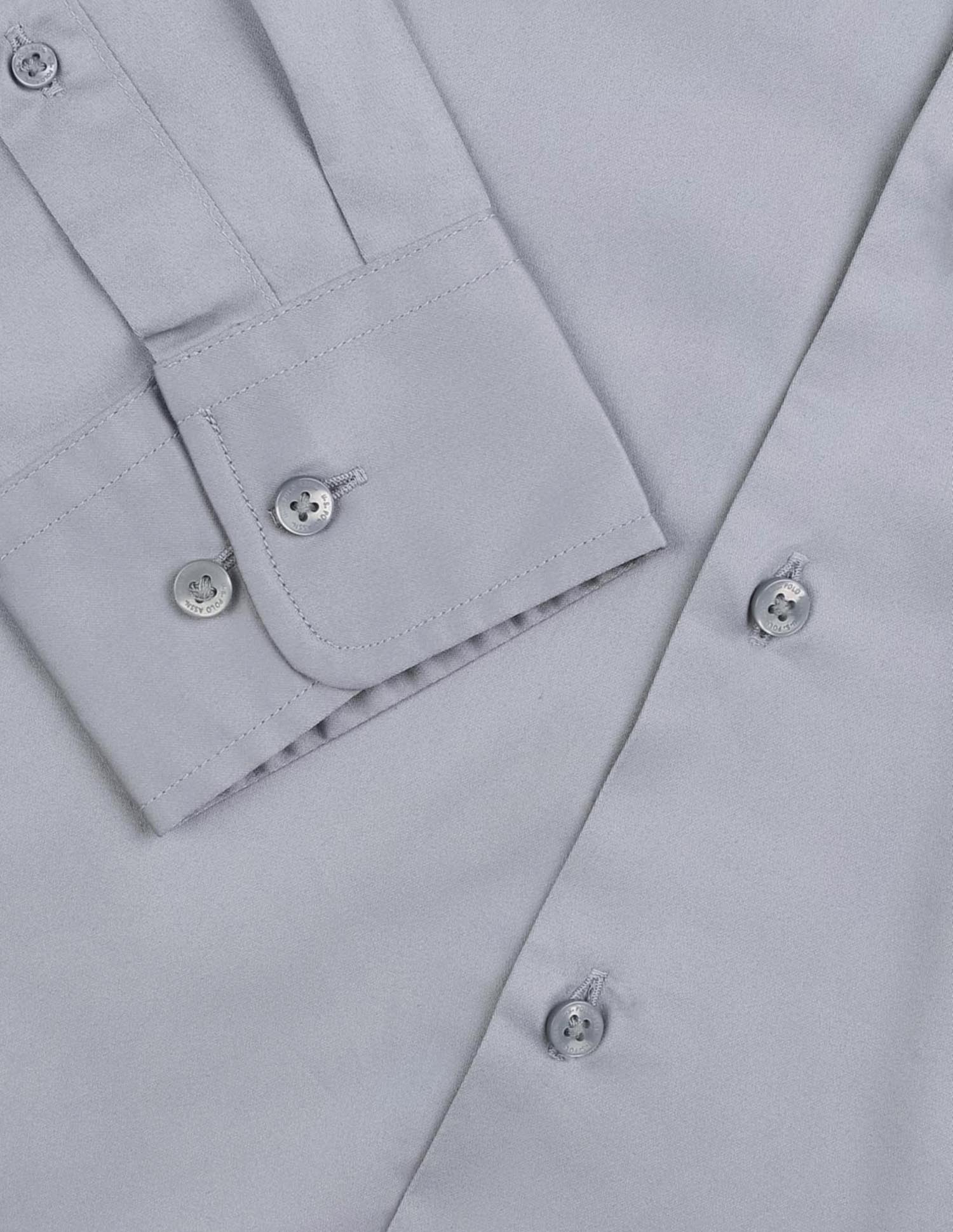 Tailored Fit Solid Shirt - Image 8
