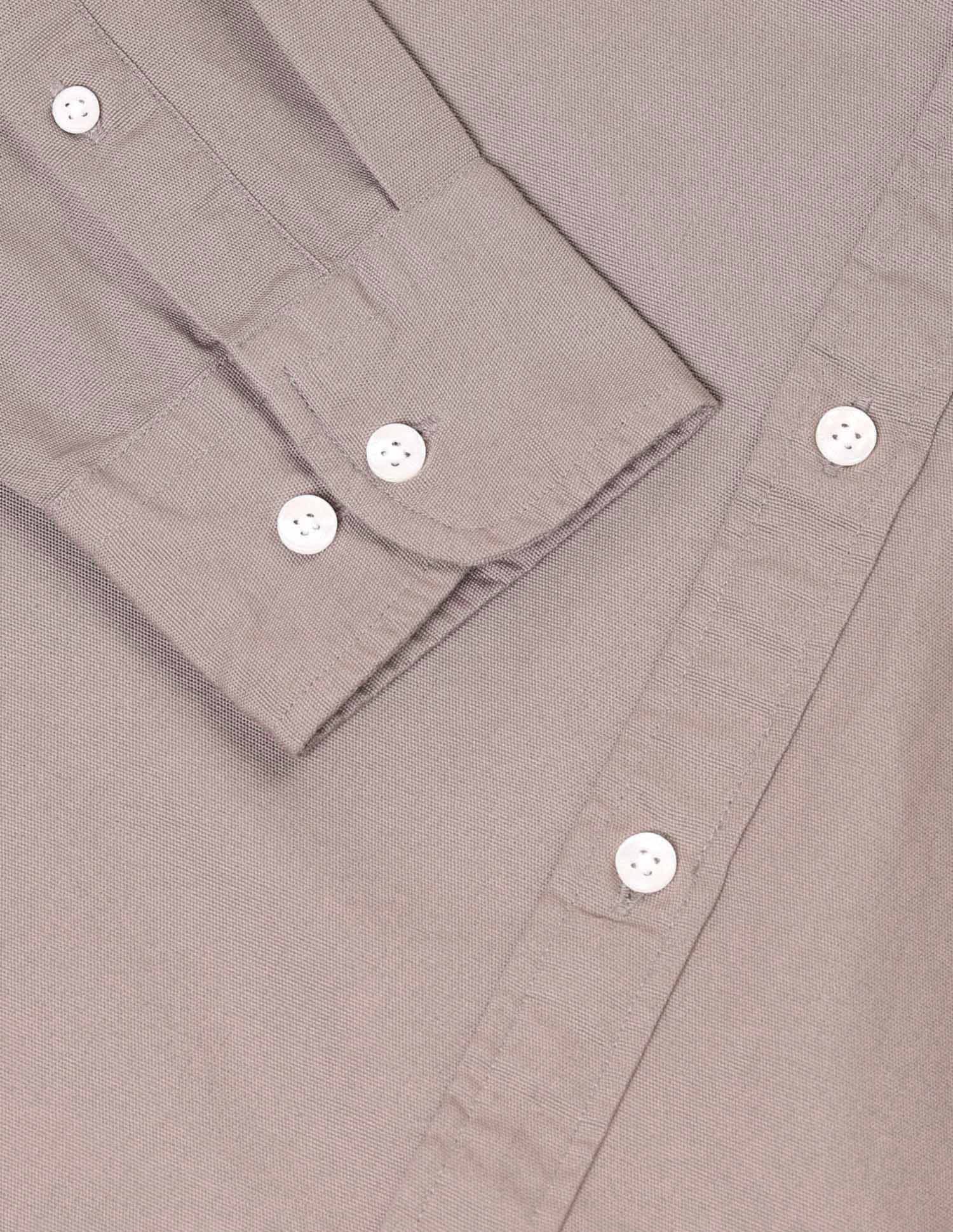 Tailored Fit Solid Shirt - Image 8